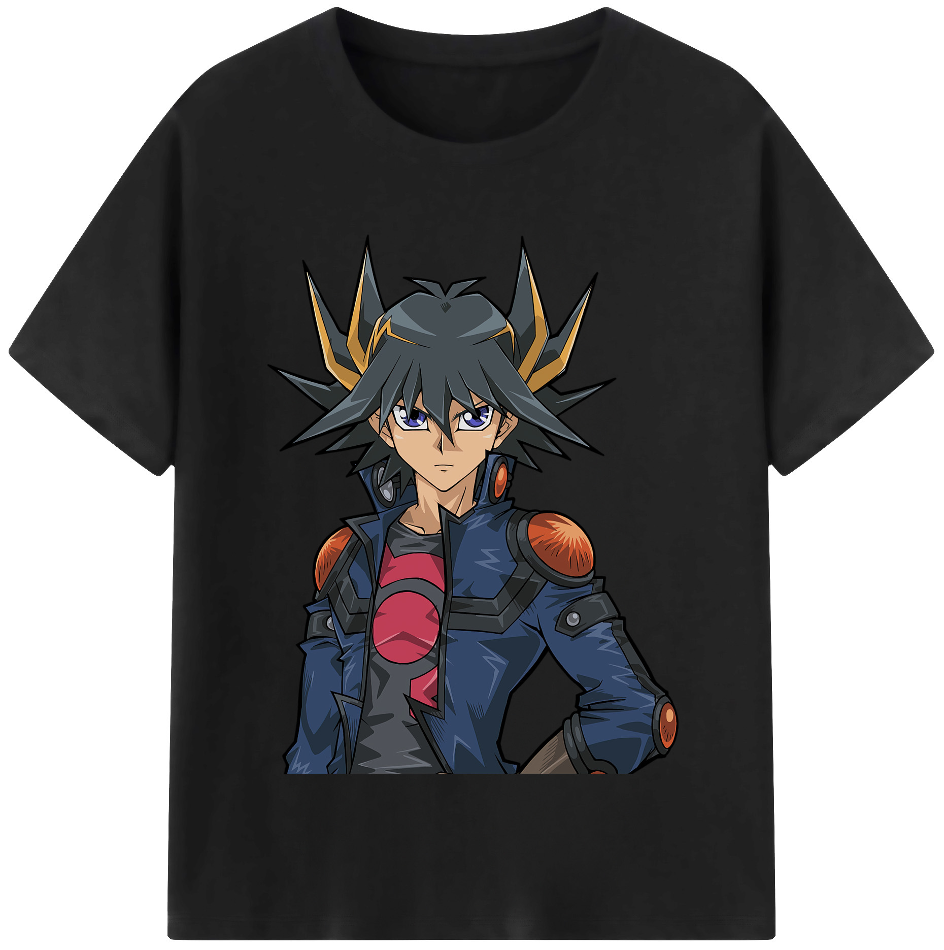 （画像用） 遊☆戯☆王 Yu-Gi-Oh! 綿100％半袖Tシャツ（フロントプリント）