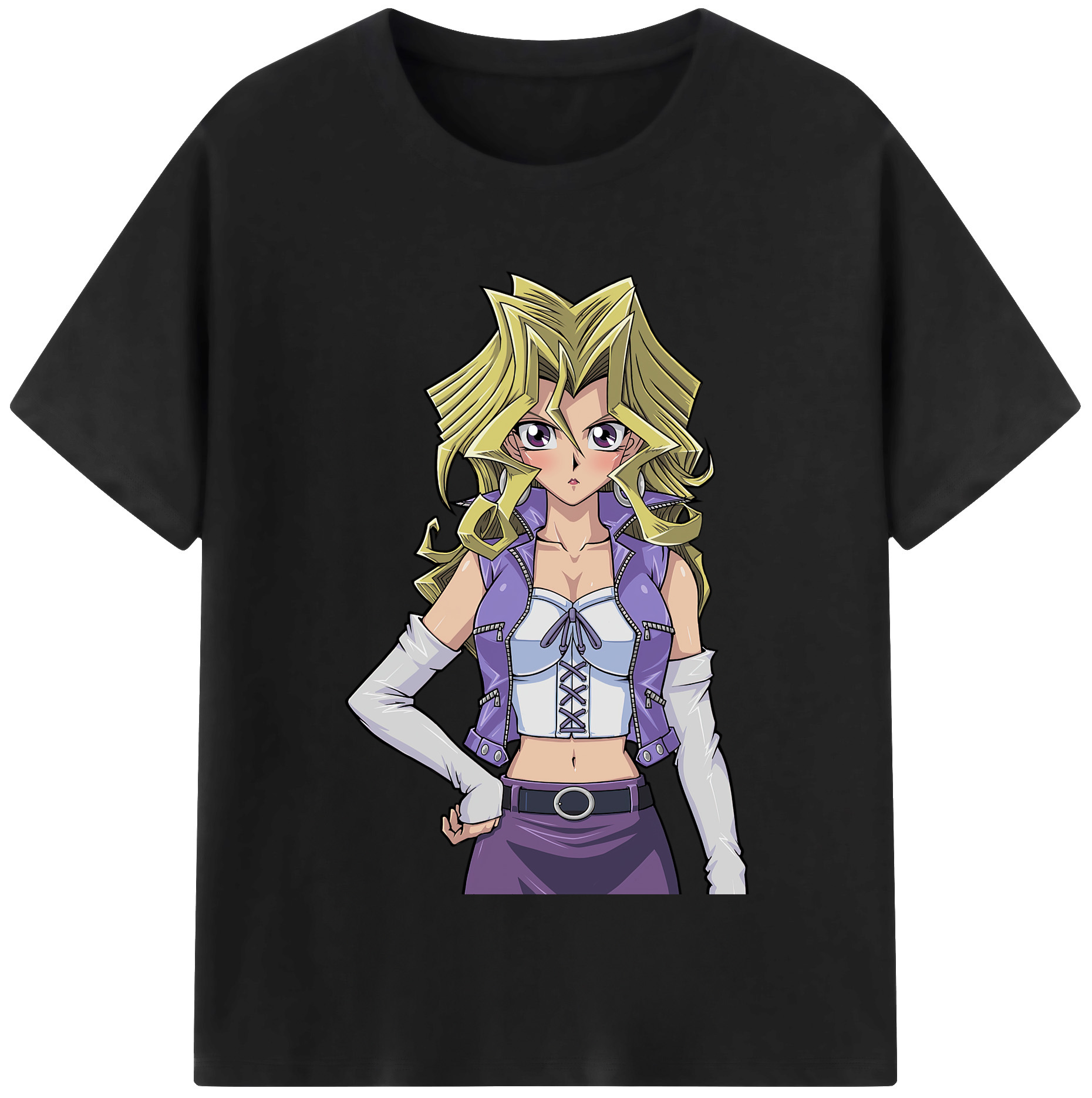 （画像用） 遊☆戯☆王 Yu-Gi-Oh! 綿100％半袖Tシャツ（フロントプリント）