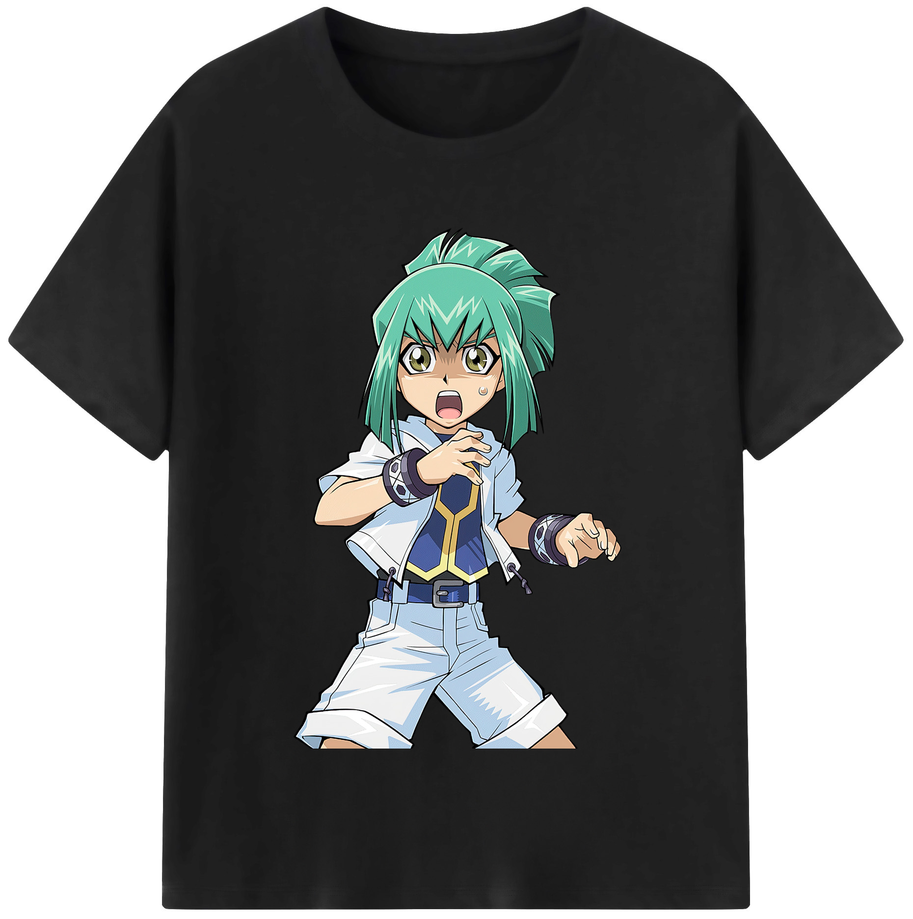 （画像用） 遊☆戯☆王 Yu-Gi-Oh! 綿100％半袖Tシャツ（フロントプリント）