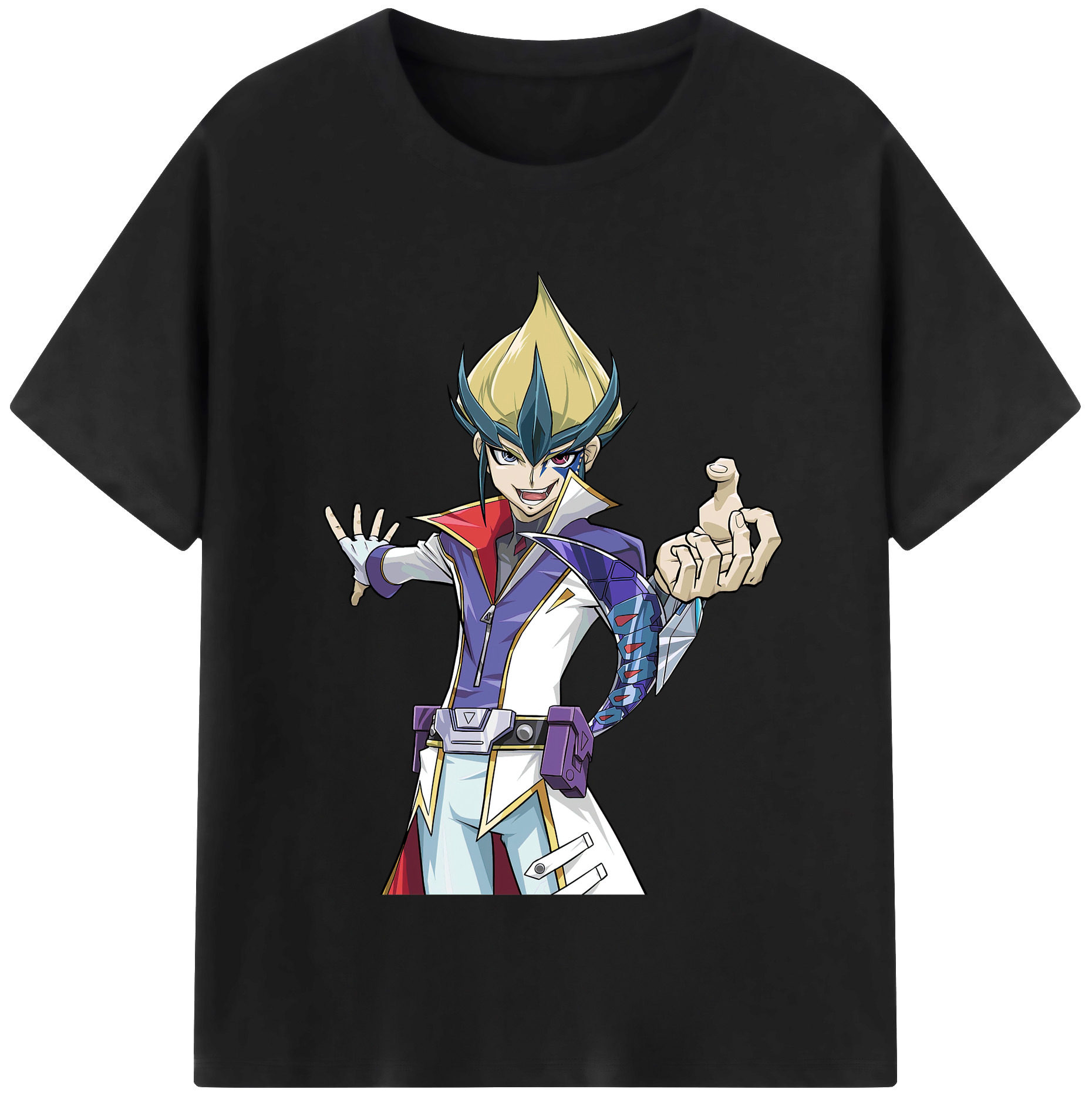 （画像用） 遊☆戯☆王 Yu-Gi-Oh! 綿100％半袖Tシャツ（フロントプリント）