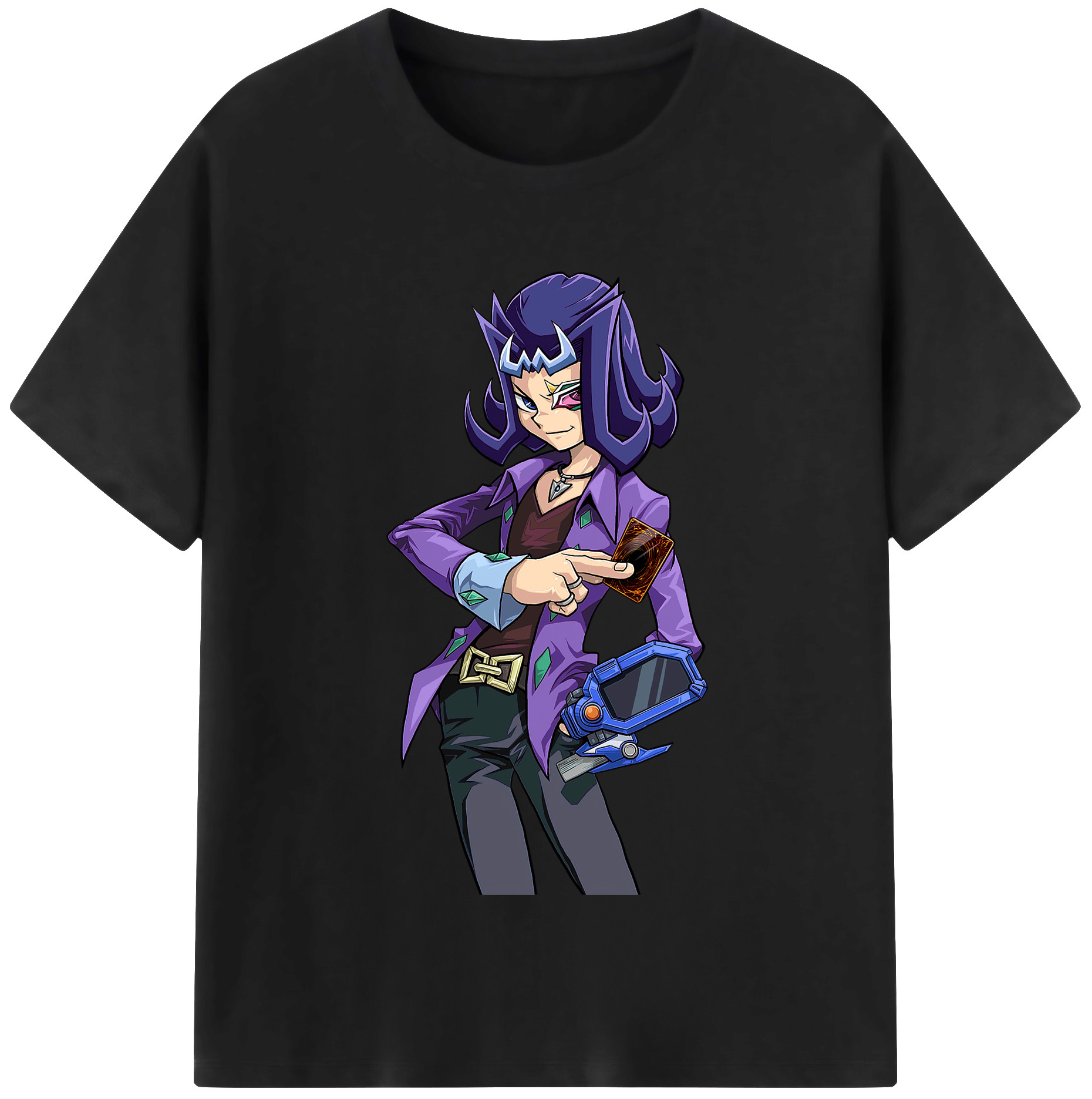 （画像用） 遊☆戯☆王 Yu-Gi-Oh! 綿100％半袖Tシャツ（フロントプリント）