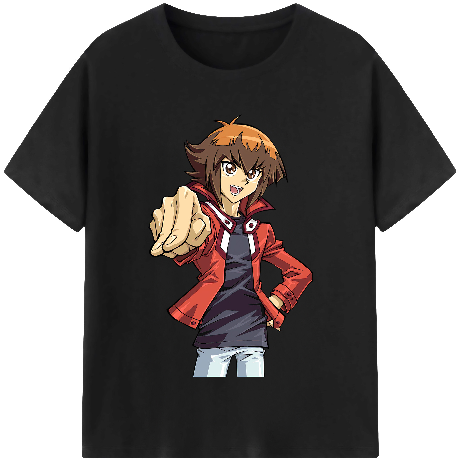 （画像用） 遊☆戯☆王 Yu-Gi-Oh! 綿100％半袖Tシャツ（フロントプリント）
