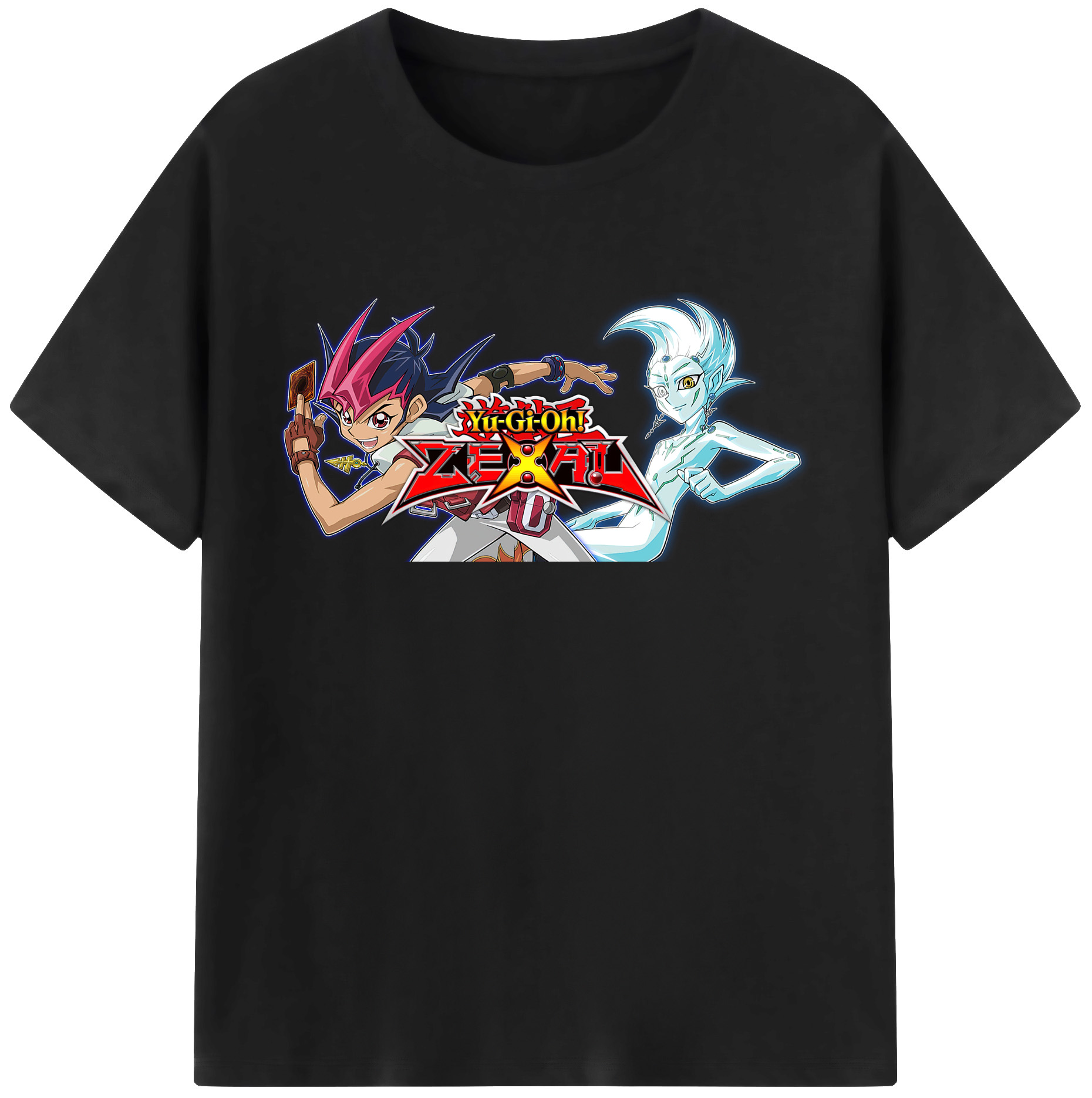 （画像用） 遊☆戯☆王 Yu-Gi-Oh! 綿100％半袖Tシャツ（フロントプリント）