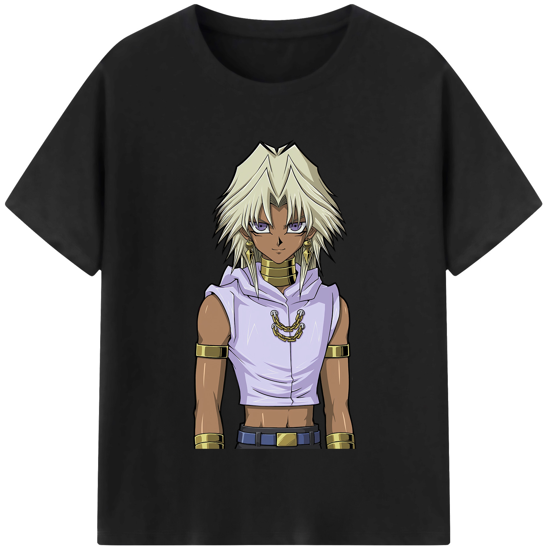 （画像用） 遊☆戯☆王 Yu-Gi-Oh! 綿100％半袖Tシャツ（フロントプリント）