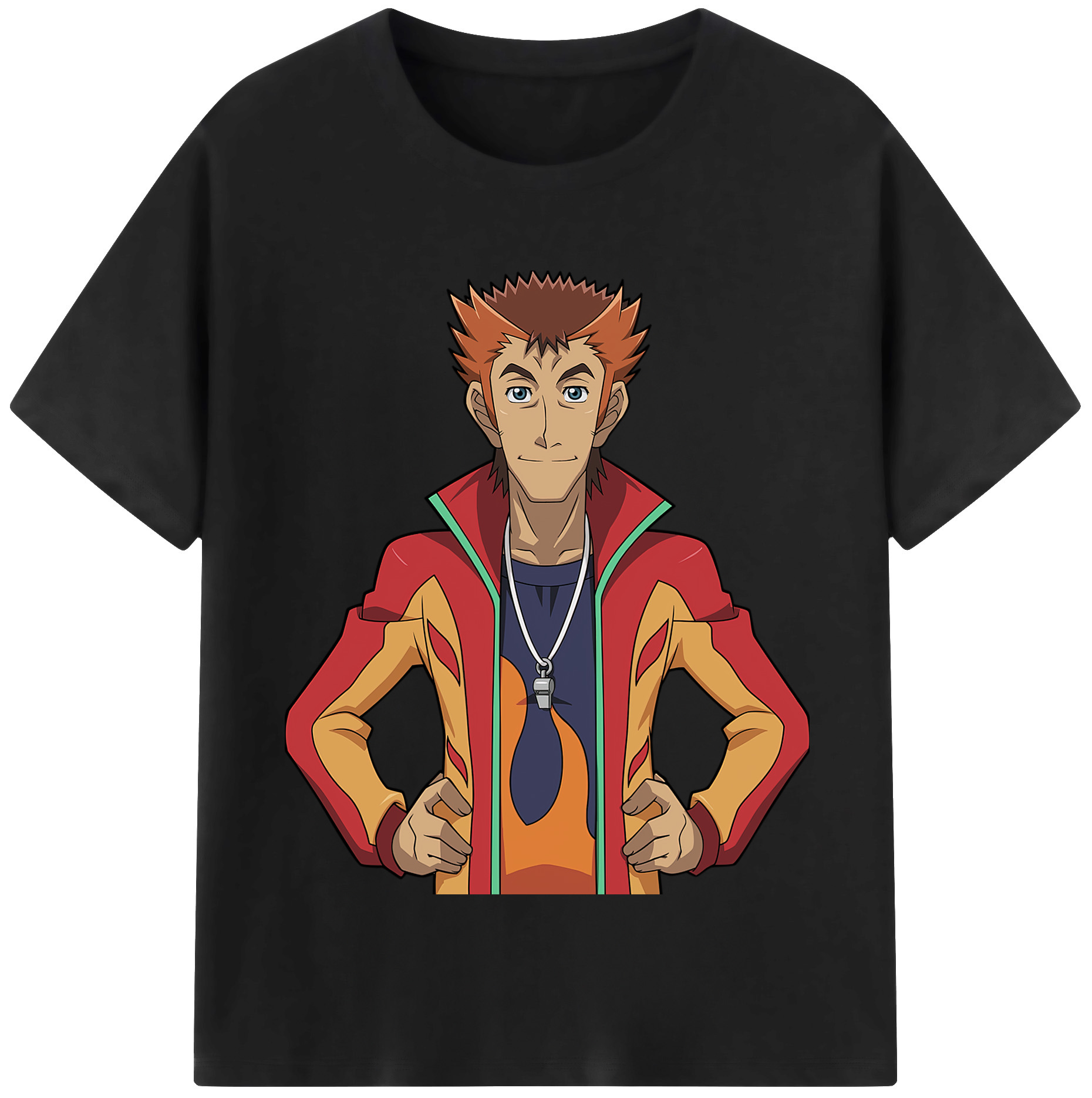 （画像用） 遊☆戯☆王 Yu-Gi-Oh! 綿100％半袖Tシャツ（フロントプリント）