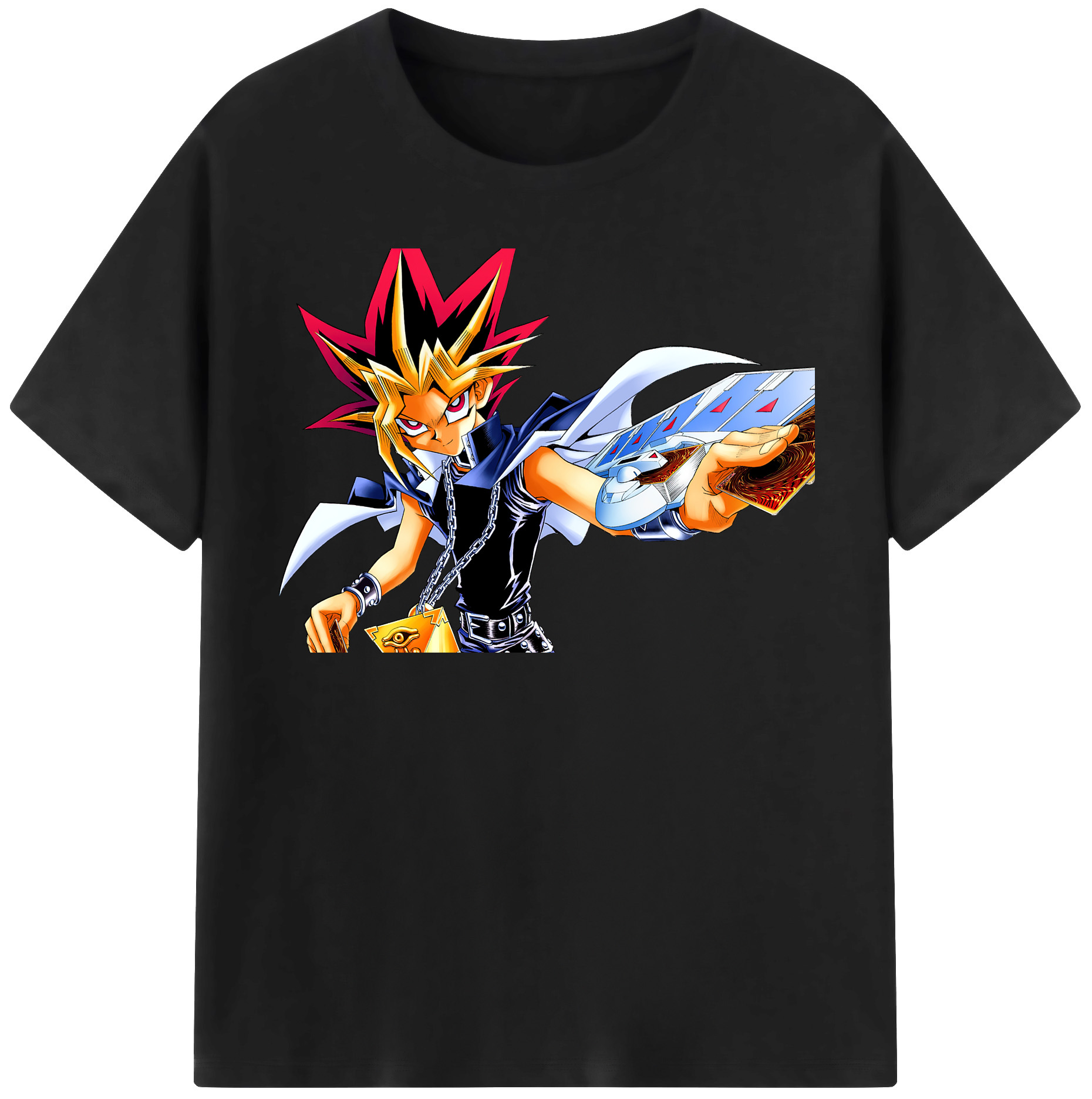 （画像用） 遊☆戯☆王 Yu-Gi-Oh! 綿100％半袖Tシャツ（フロントプリント）