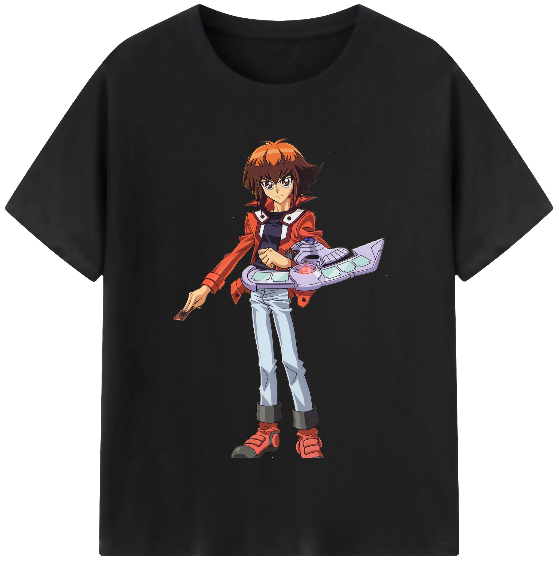 （画像用） 遊☆戯☆王 Yu-Gi-Oh! 綿100％半袖Tシャツ（フロントプリント）