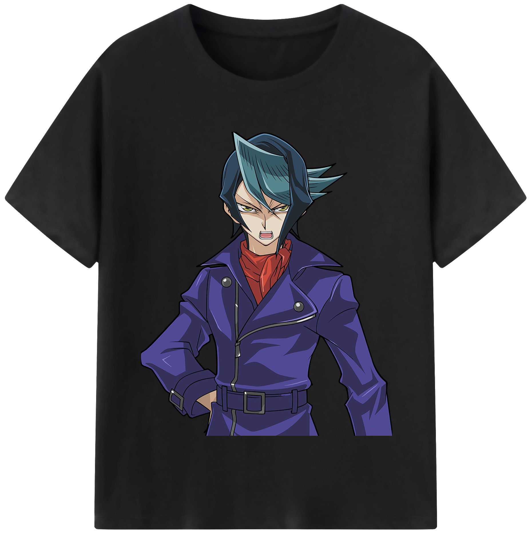（画像用） 遊☆戯☆王 Yu-Gi-Oh! 綿100％半袖Tシャツ（フロントプリント）
