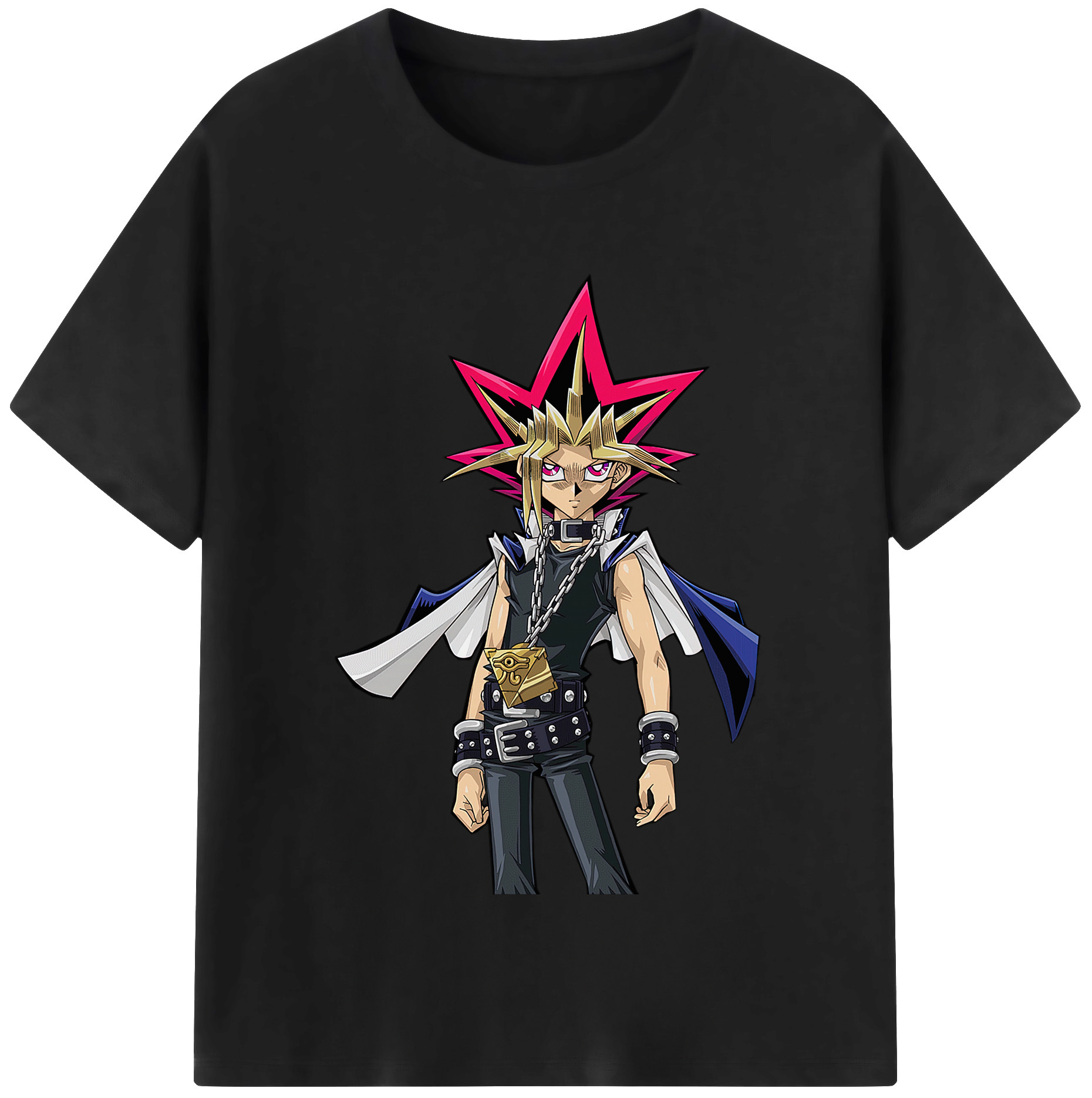 （画像用） 遊☆戯☆王 Yu-Gi-Oh! 綿100％半袖Tシャツ（フロントプリント）