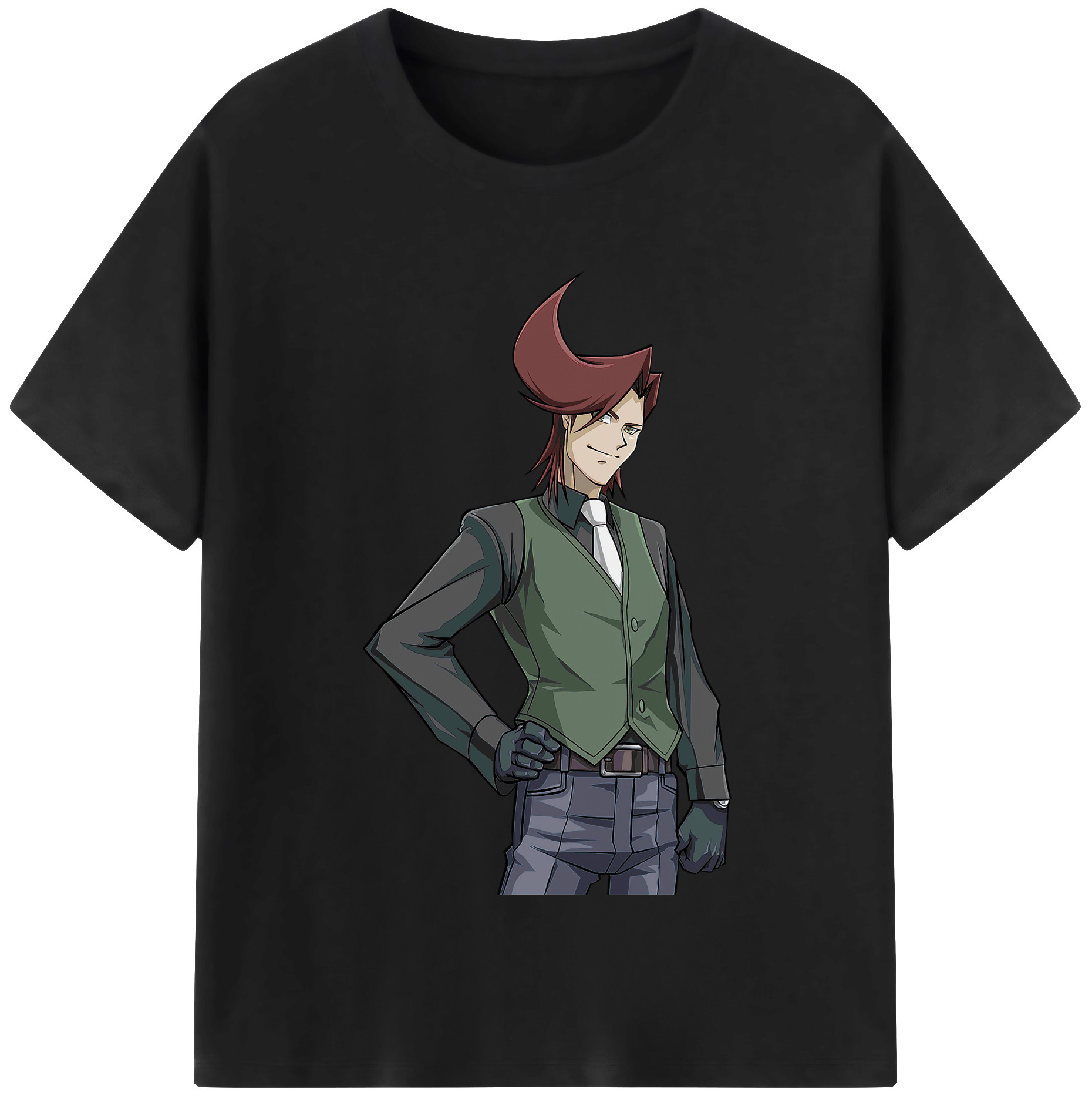 （画像用） 遊☆戯☆王 Yu-Gi-Oh! 綿100％半袖Tシャツ（フロントプリント）
