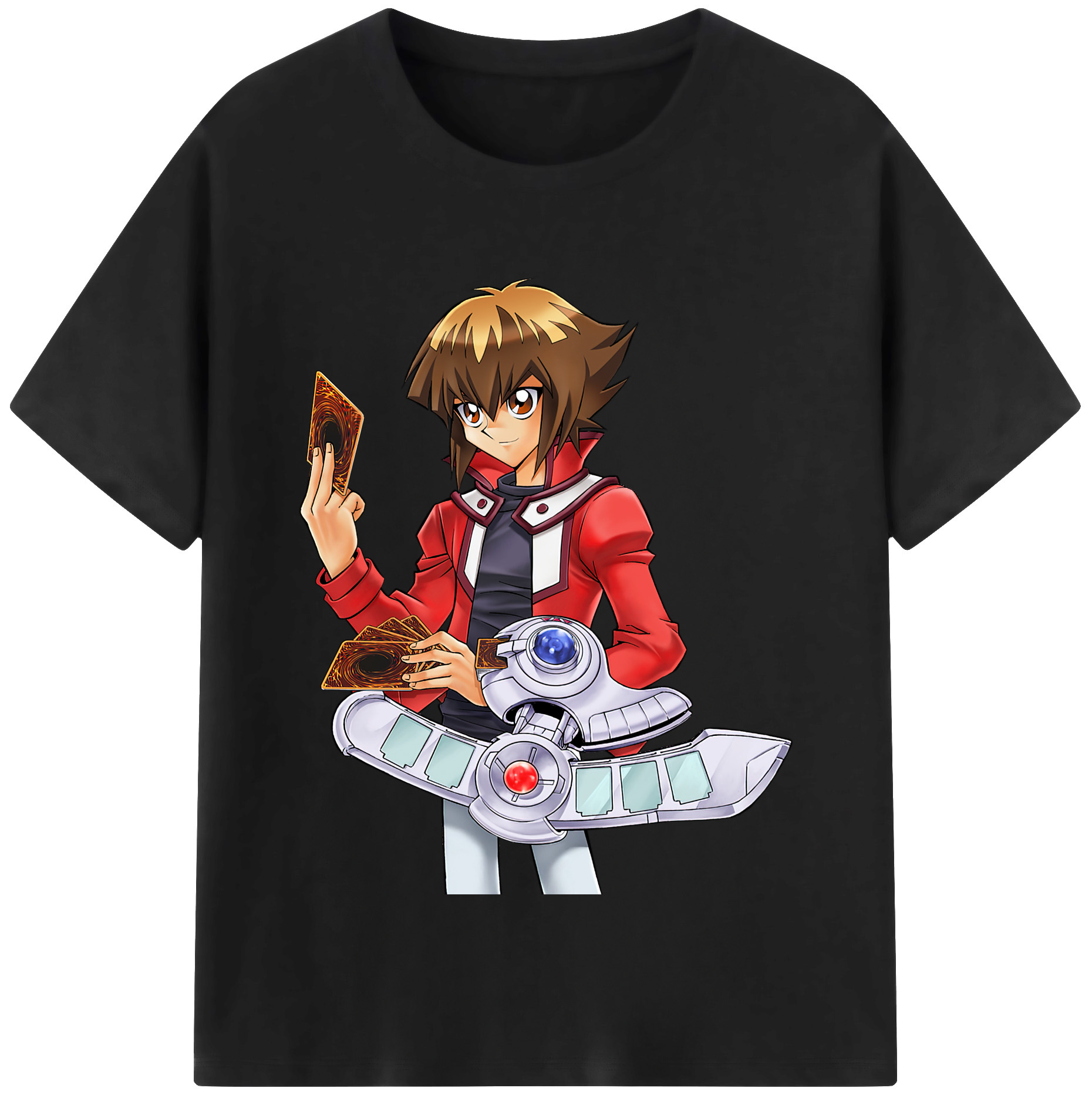 （画像用） 遊☆戯☆王 Yu-Gi-Oh! 綿100％半袖Tシャツ（フロントプリント）