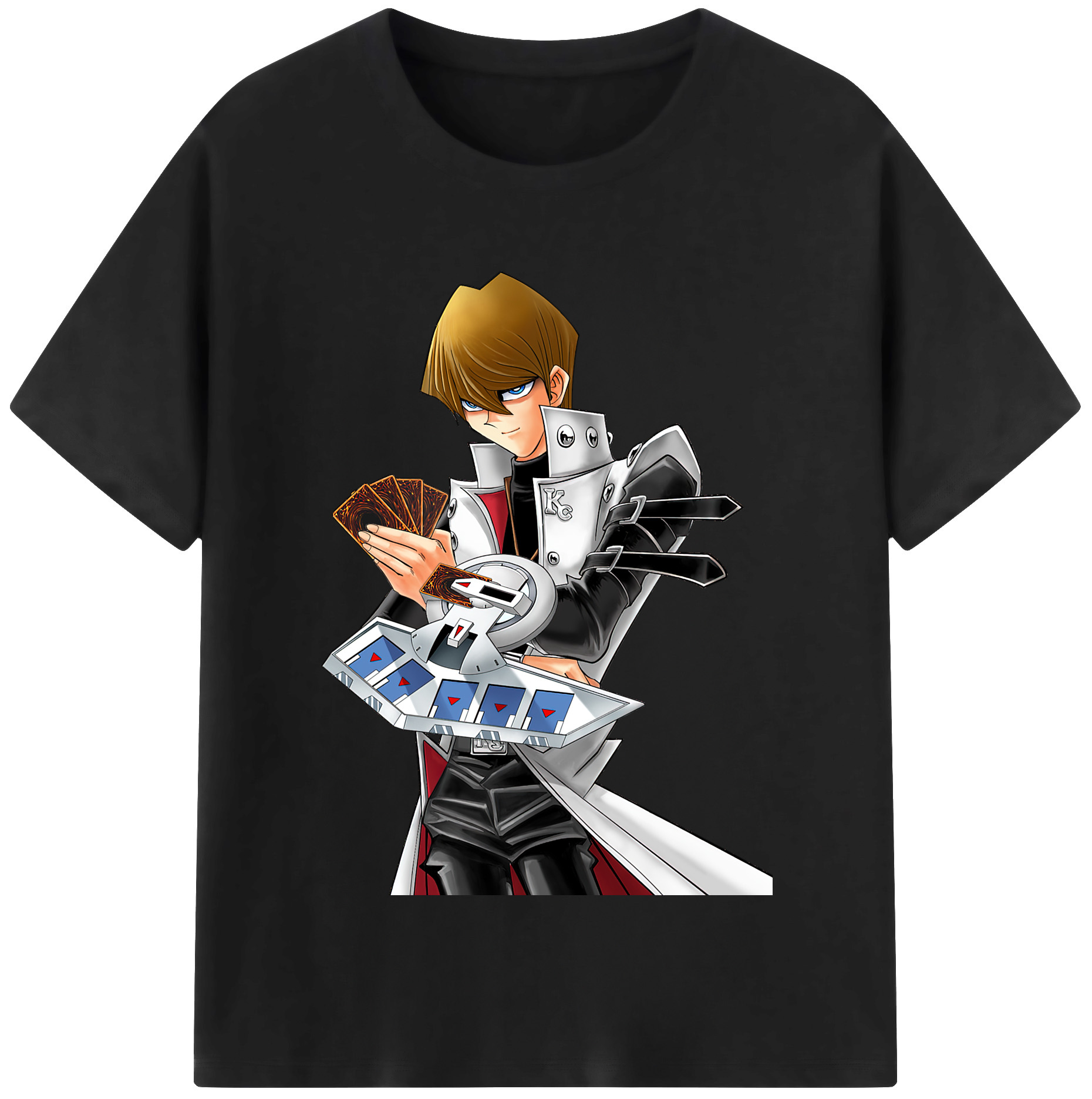 （画像用） 遊☆戯☆王 Yu-Gi-Oh! 綿100％半袖Tシャツ（フロントプリント）
