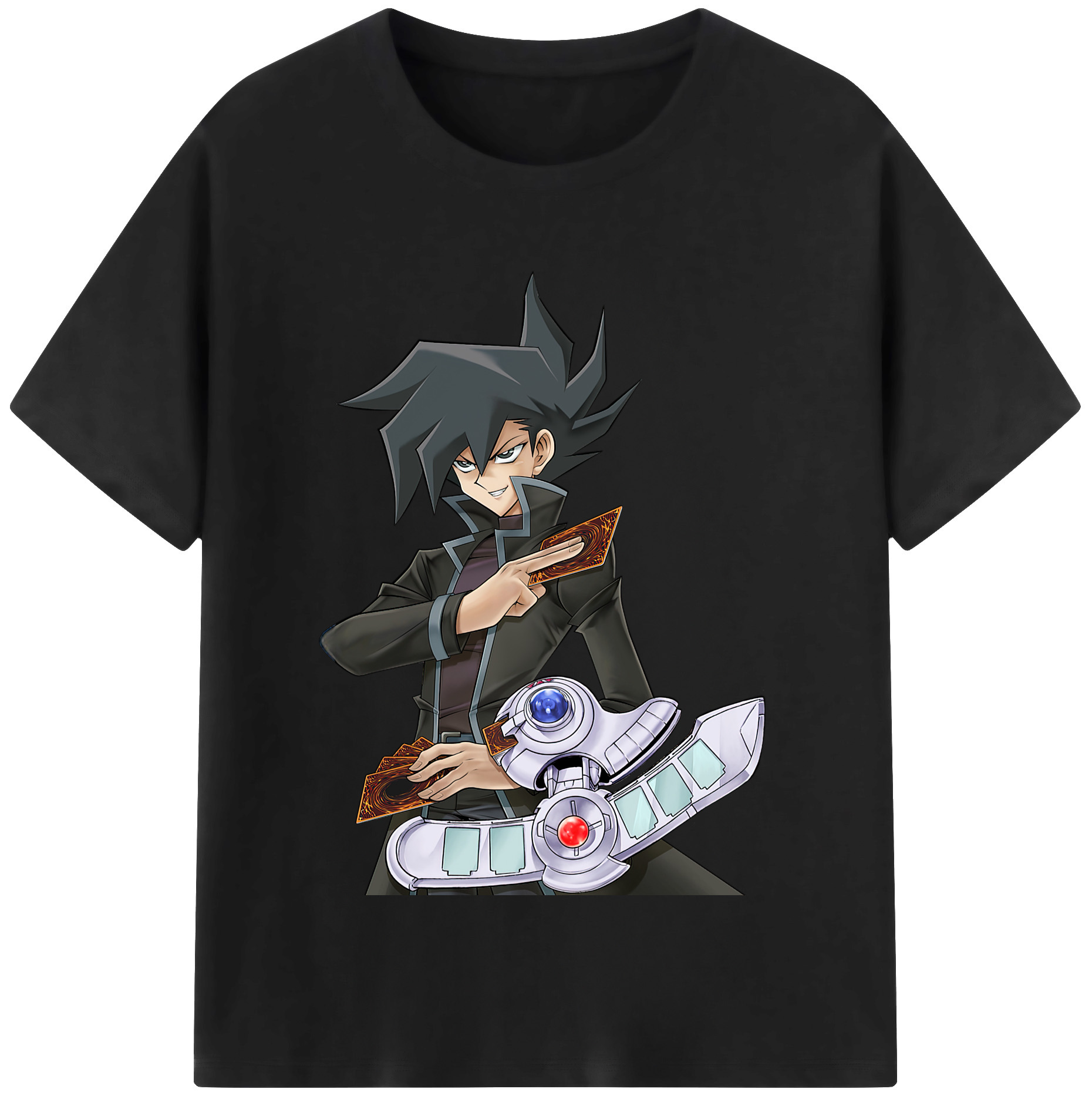 （画像用） 遊☆戯☆王 Yu-Gi-Oh! 綿100％半袖Tシャツ（フロントプリント）