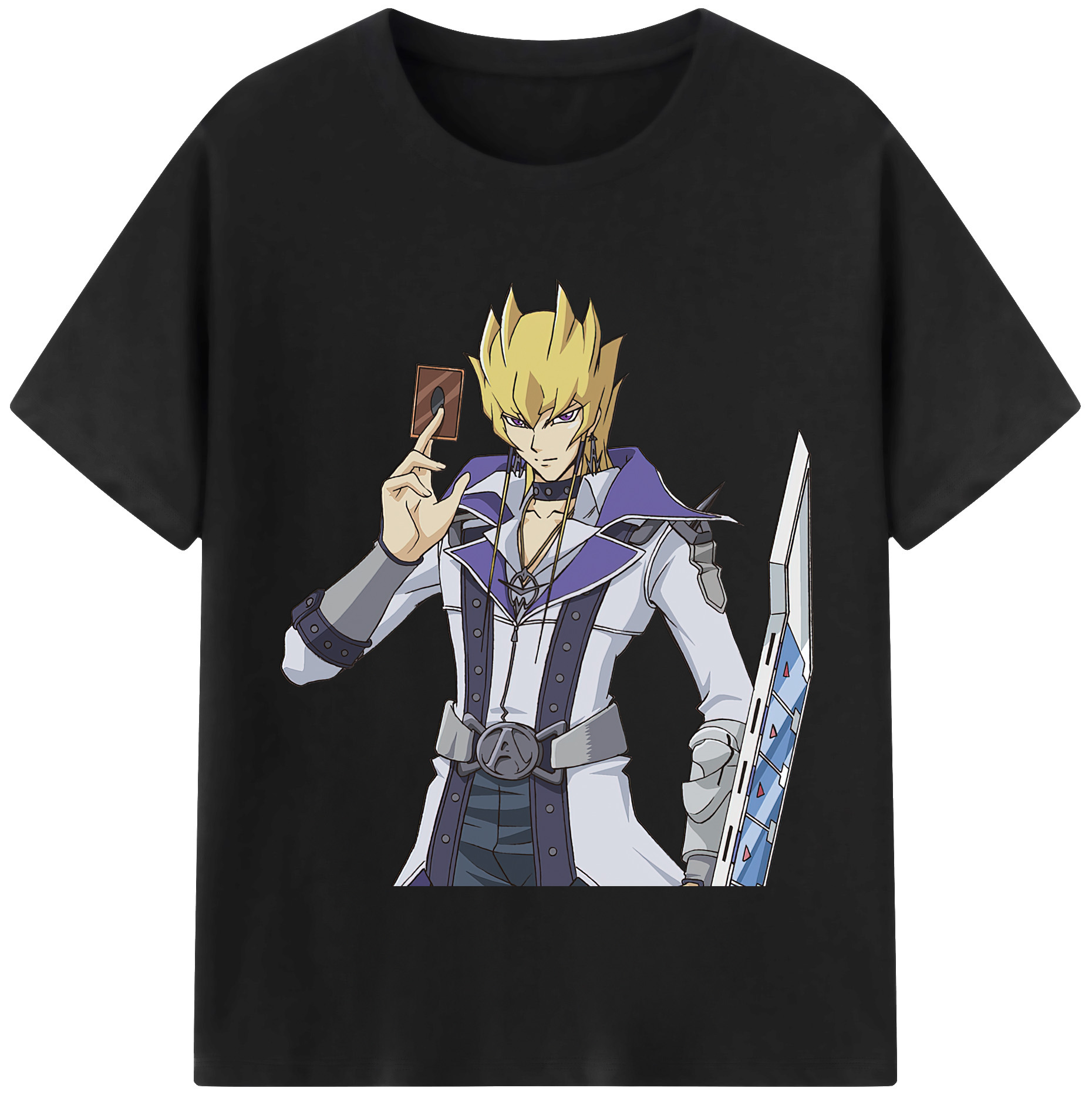 （画像用） 遊☆戯☆王 Yu-Gi-Oh! 綿100％半袖Tシャツ（フロントプリント）