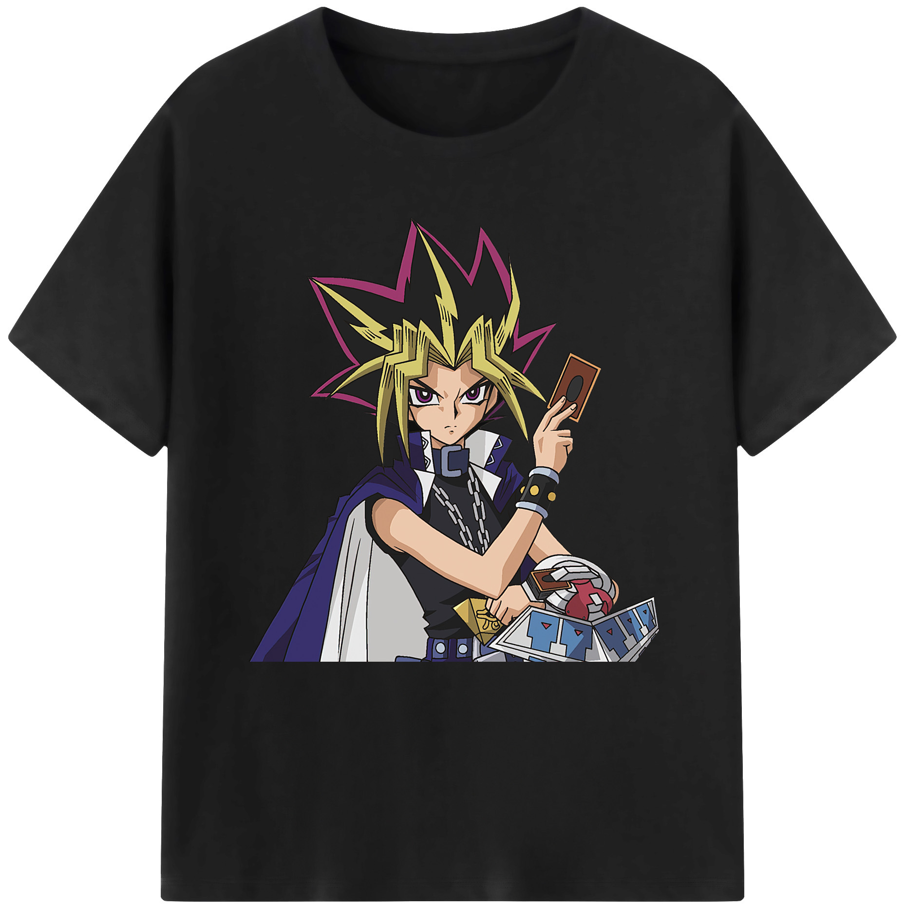 （画像用） 遊☆戯☆王 Yu-Gi-Oh! 綿100％半袖Tシャツ（フロントプリント）