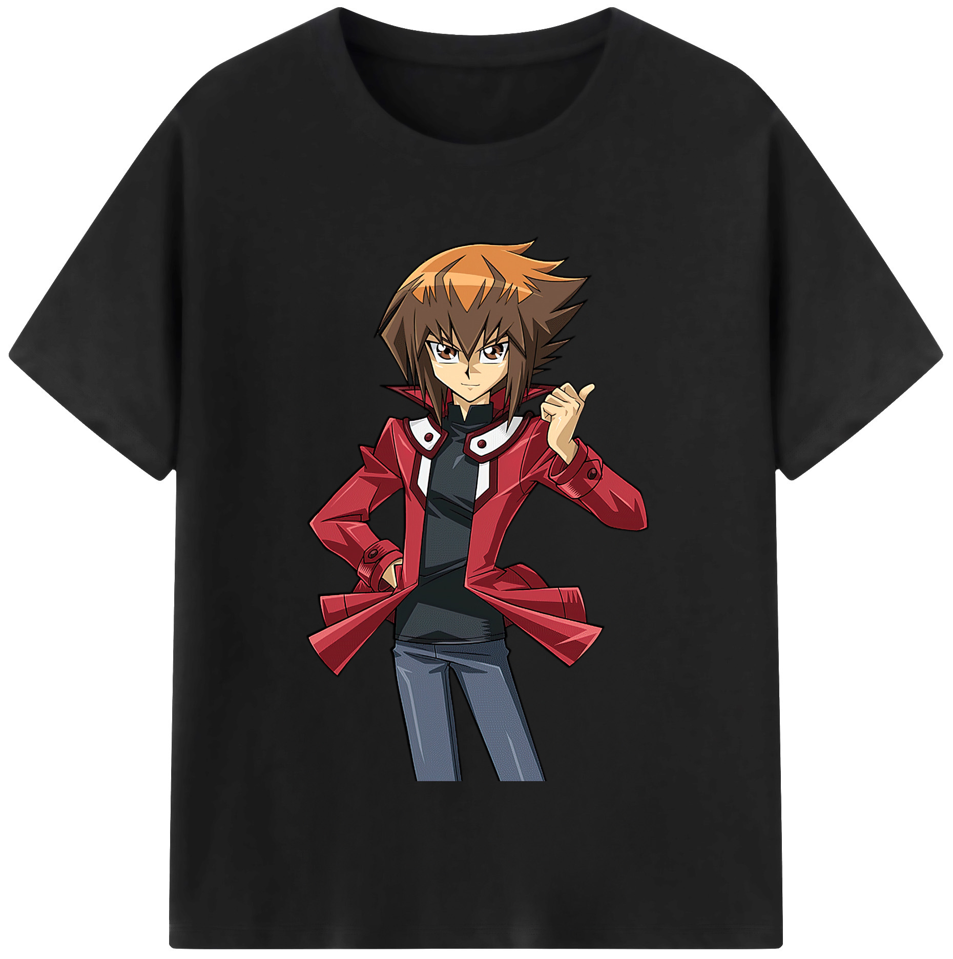 （画像用） 遊☆戯☆王 Yu-Gi-Oh! 綿100％半袖Tシャツ（フロントプリント）