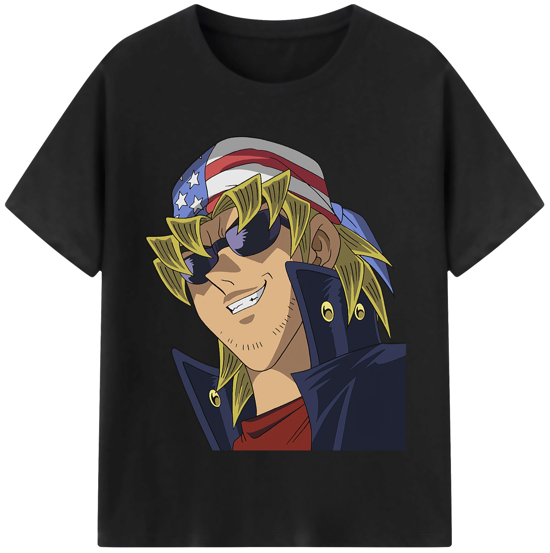 （画像用） 遊☆戯☆王 Yu-Gi-Oh! 綿100％半袖Tシャツ（フロントプリント）