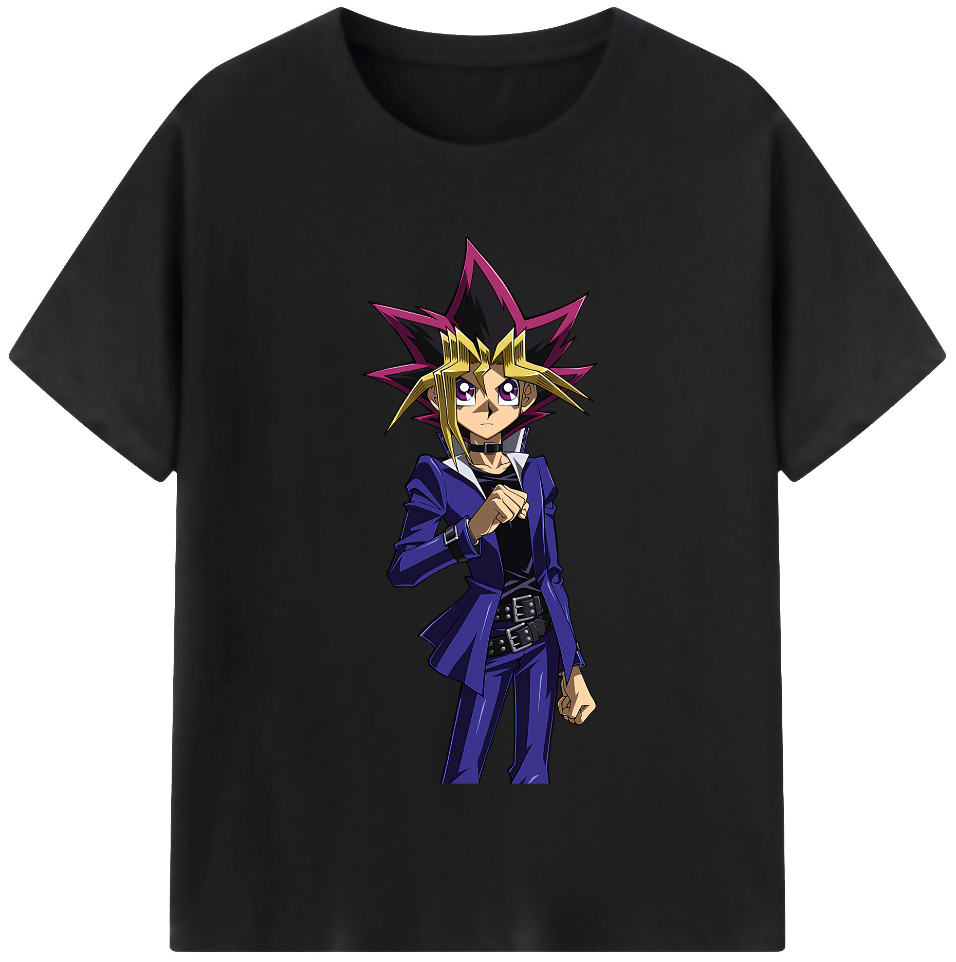 （画像用） 遊☆戯☆王 Yu-Gi-Oh! 綿100％半袖Tシャツ（フロントプリント）