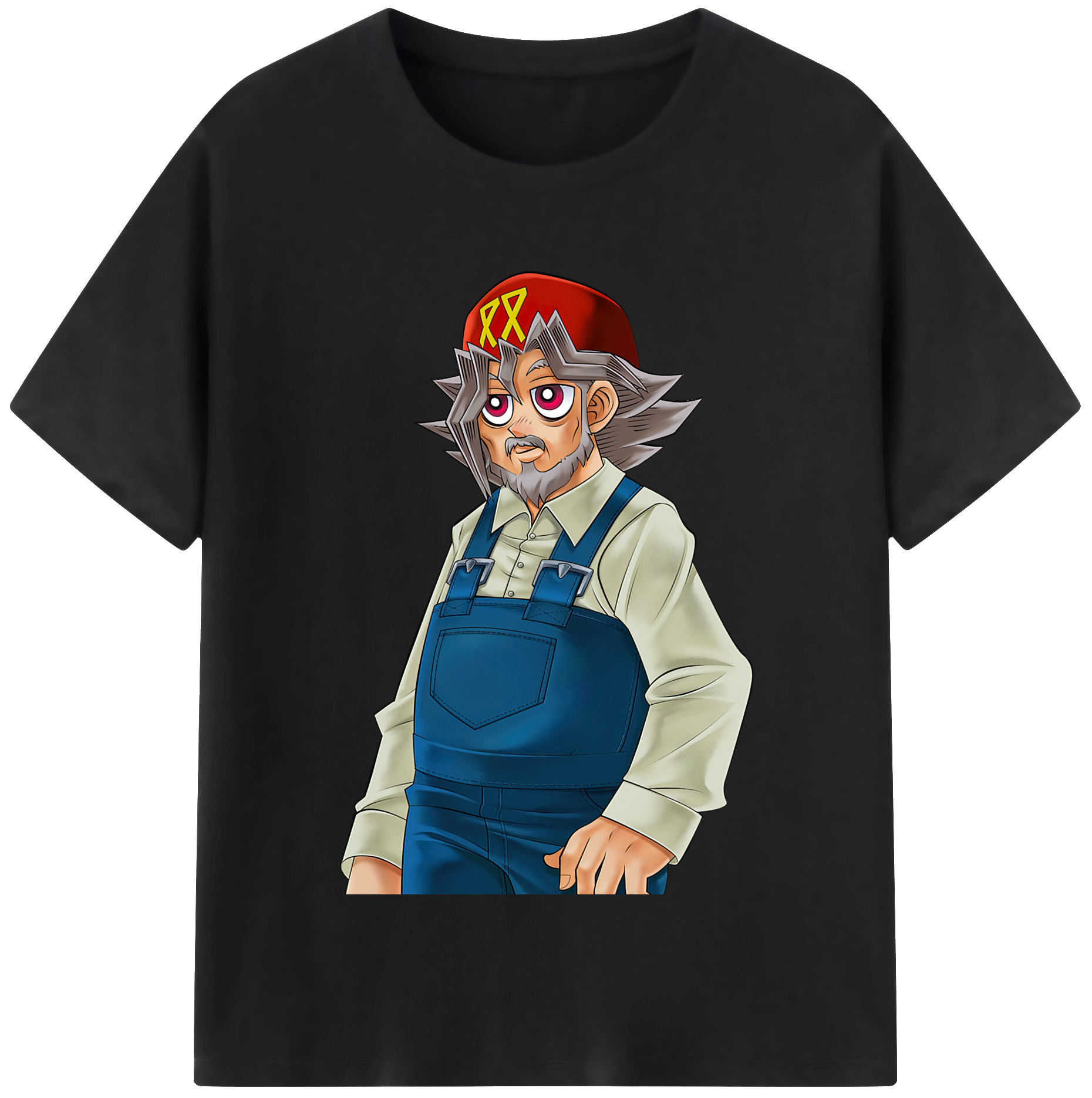 （画像用） 遊☆戯☆王 Yu-Gi-Oh! 綿100％半袖Tシャツ（フロントプリント）