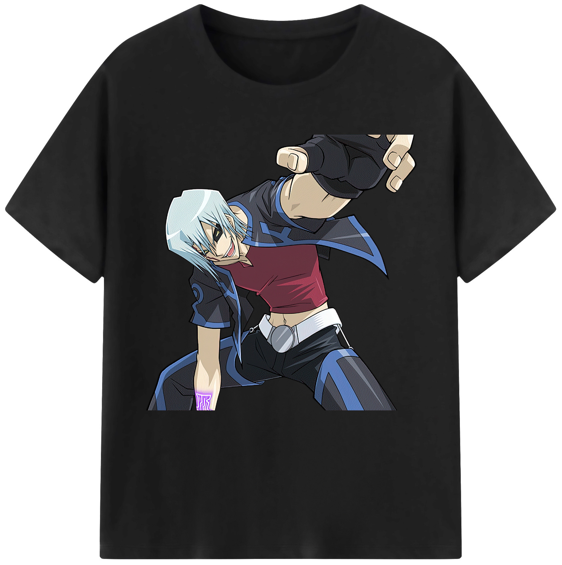 （画像用） 遊☆戯☆王 Yu-Gi-Oh! 綿100％半袖Tシャツ（フロントプリント）