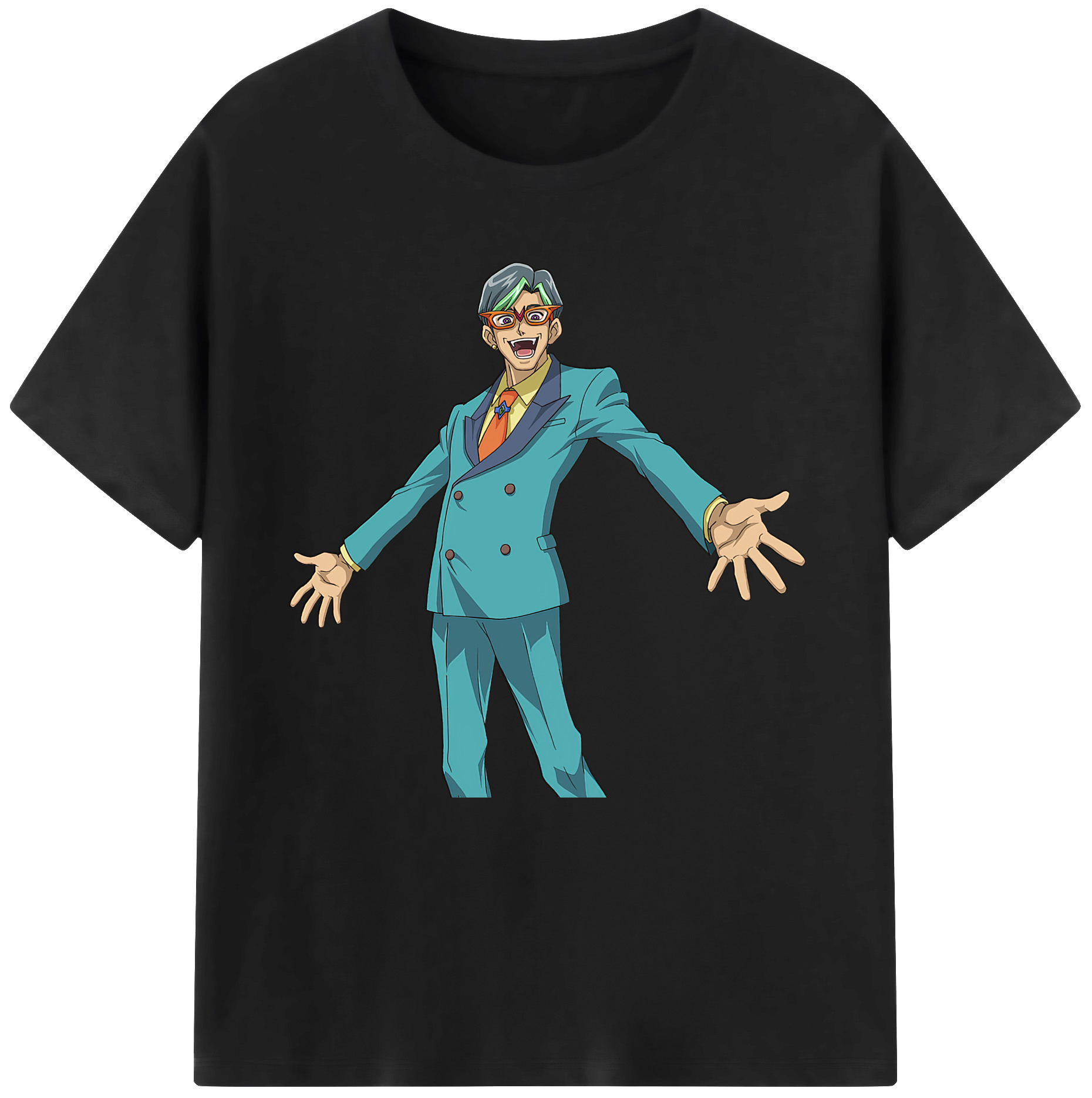 （画像用） 遊☆戯☆王 Yu-Gi-Oh! 綿100％半袖Tシャツ（フロントプリント）