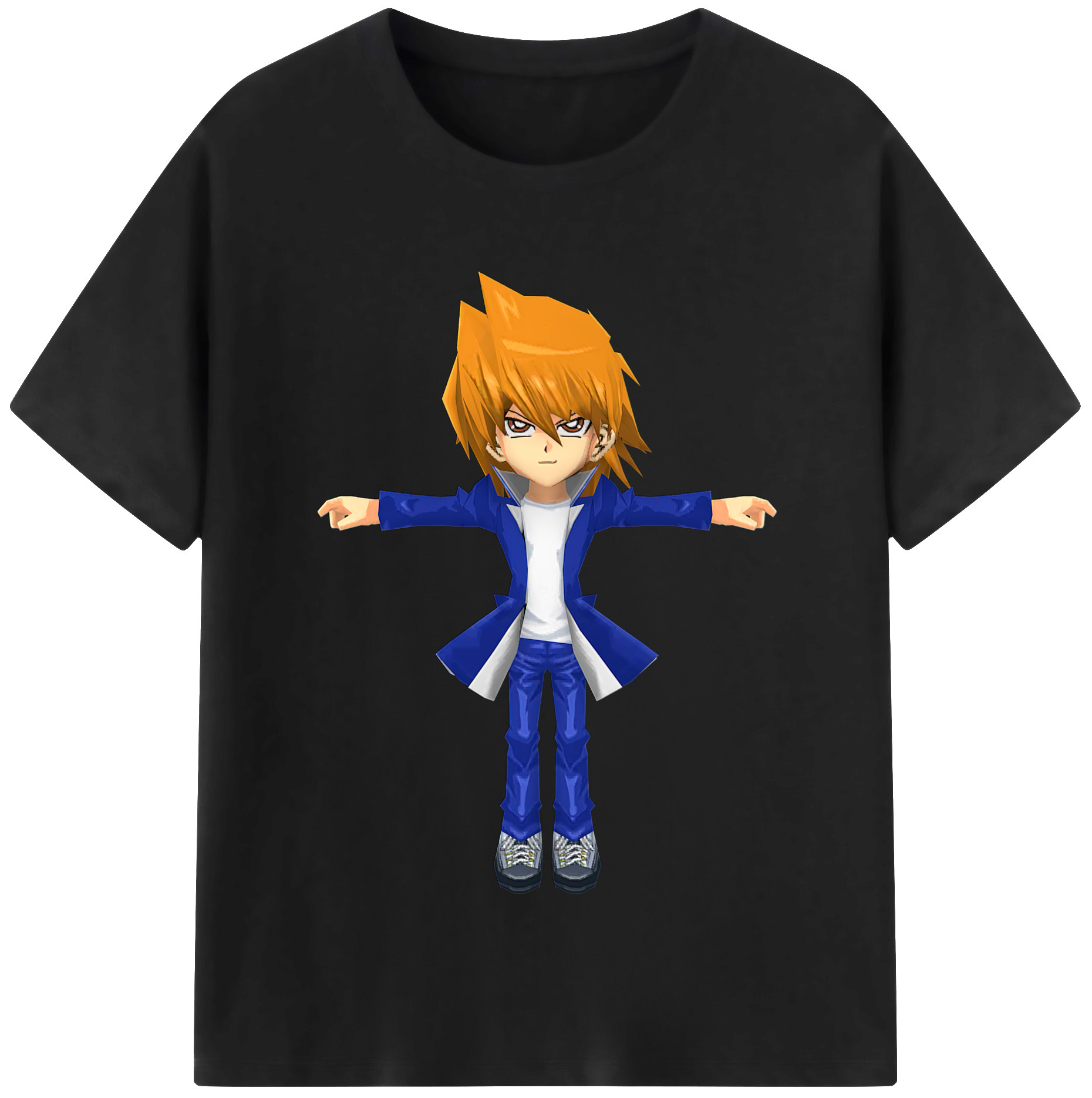 （画像用） 遊☆戯☆王 Yu-Gi-Oh! 綿100％半袖Tシャツ（フロントプリント）