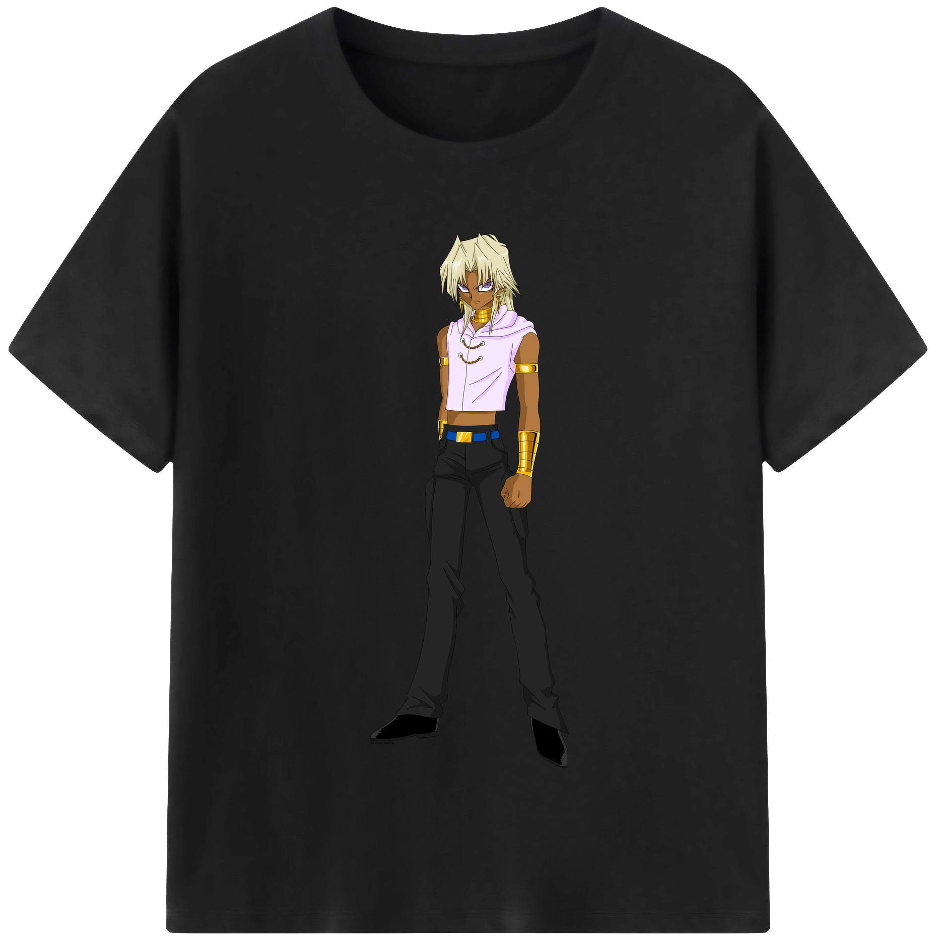 （画像用） 遊☆戯☆王 Yu-Gi-Oh! 綿100％半袖Tシャツ（フロントプリント）