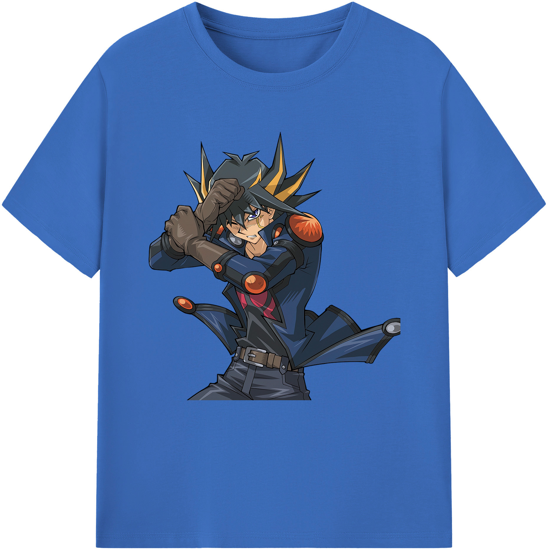 （画像用） 遊☆戯☆王 Yu-Gi-Oh! 綿100％半袖Tシャツ（フロントプリント）
