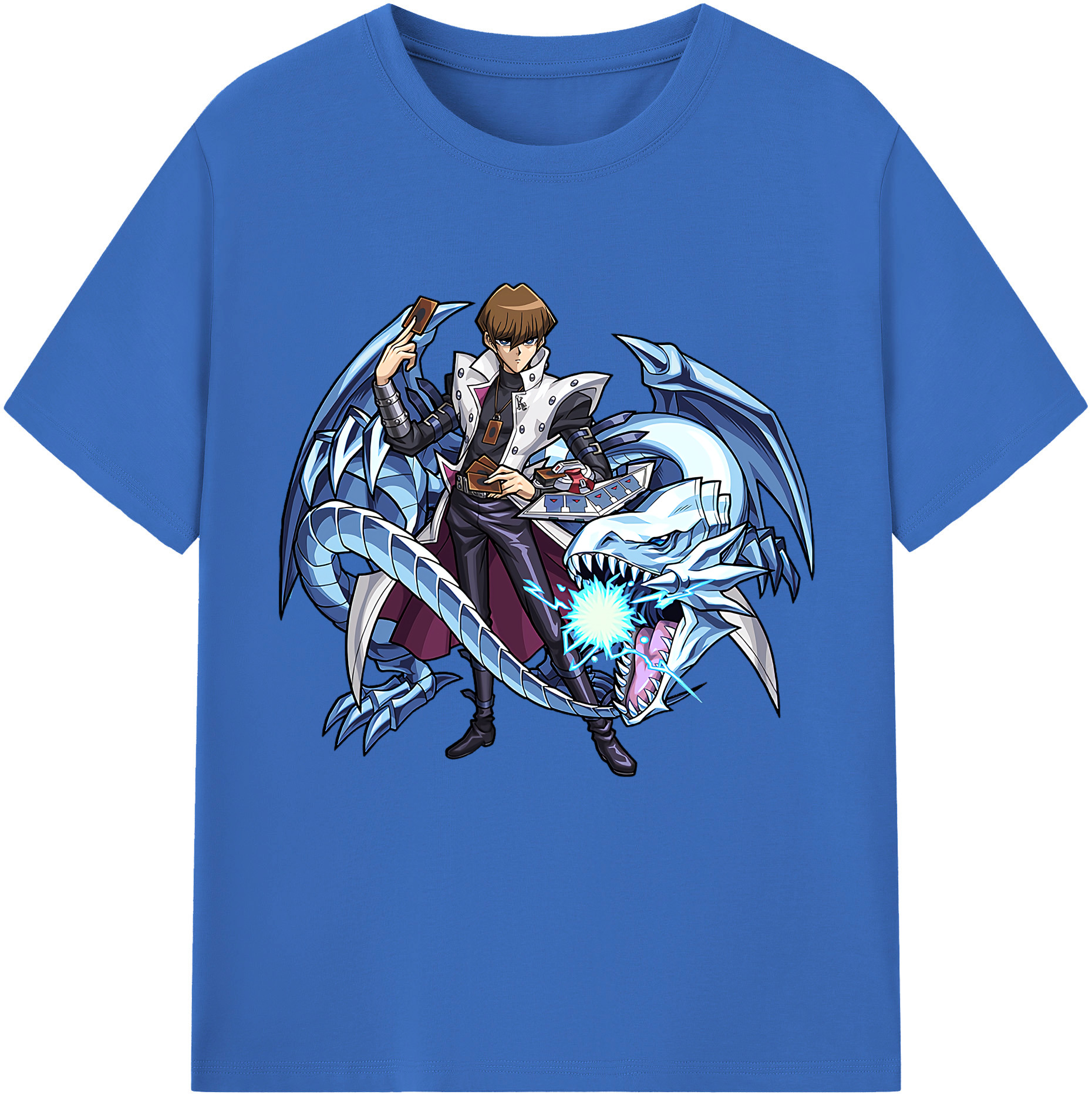 （画像用） 遊☆戯☆王 Yu-Gi-Oh! 綿100％半袖Tシャツ（フロントプリント）