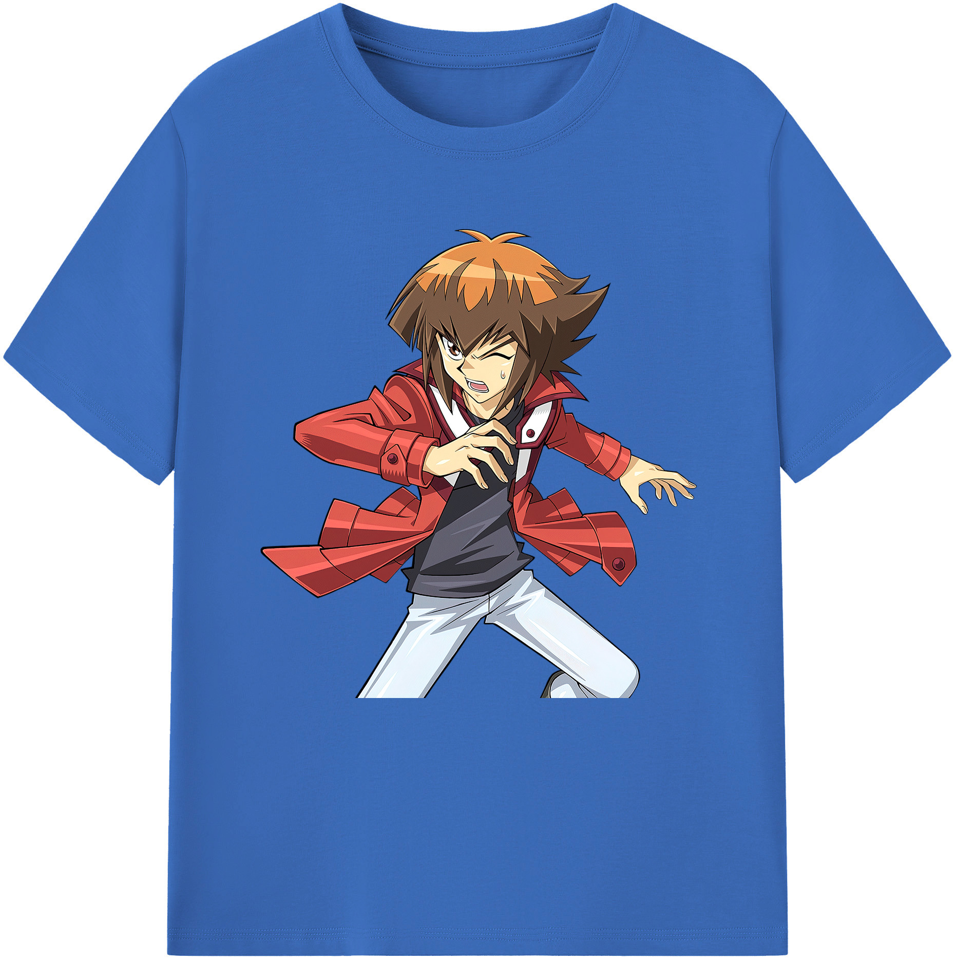 （画像用） 遊☆戯☆王 Yu-Gi-Oh! 綿100％半袖Tシャツ（フロントプリント）