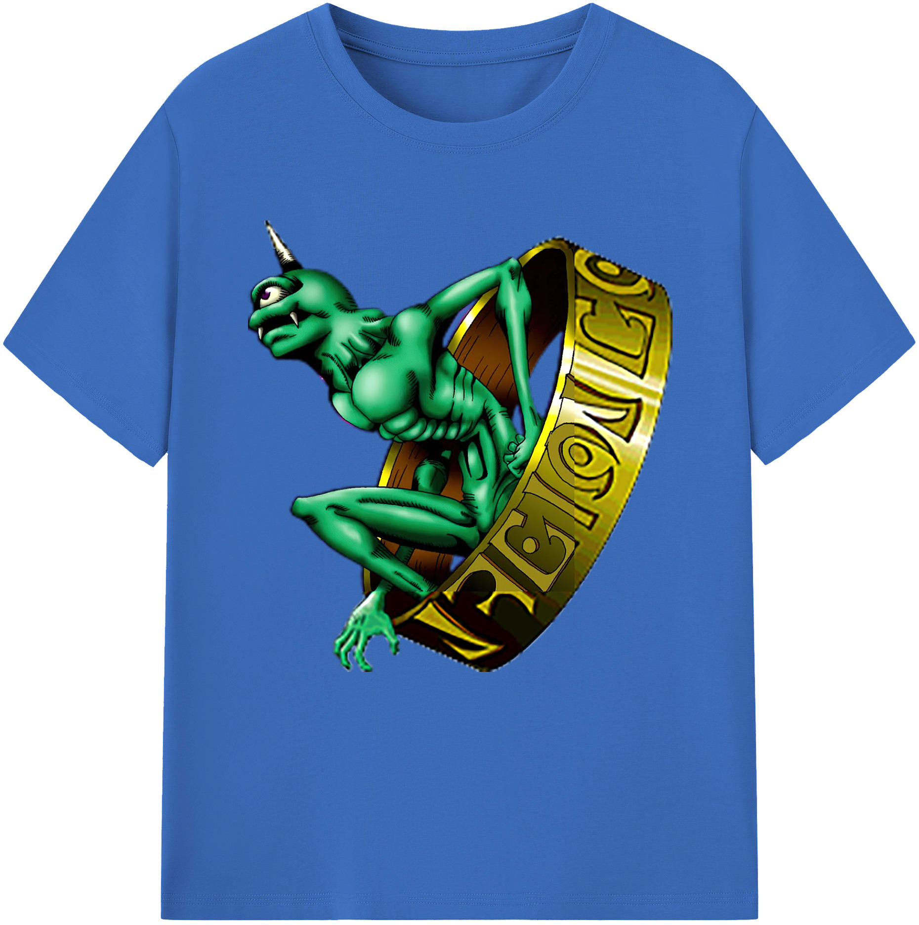 （画像用） 遊☆戯☆王 Yu-Gi-Oh! 綿100％半袖Tシャツ（フロントプリント）