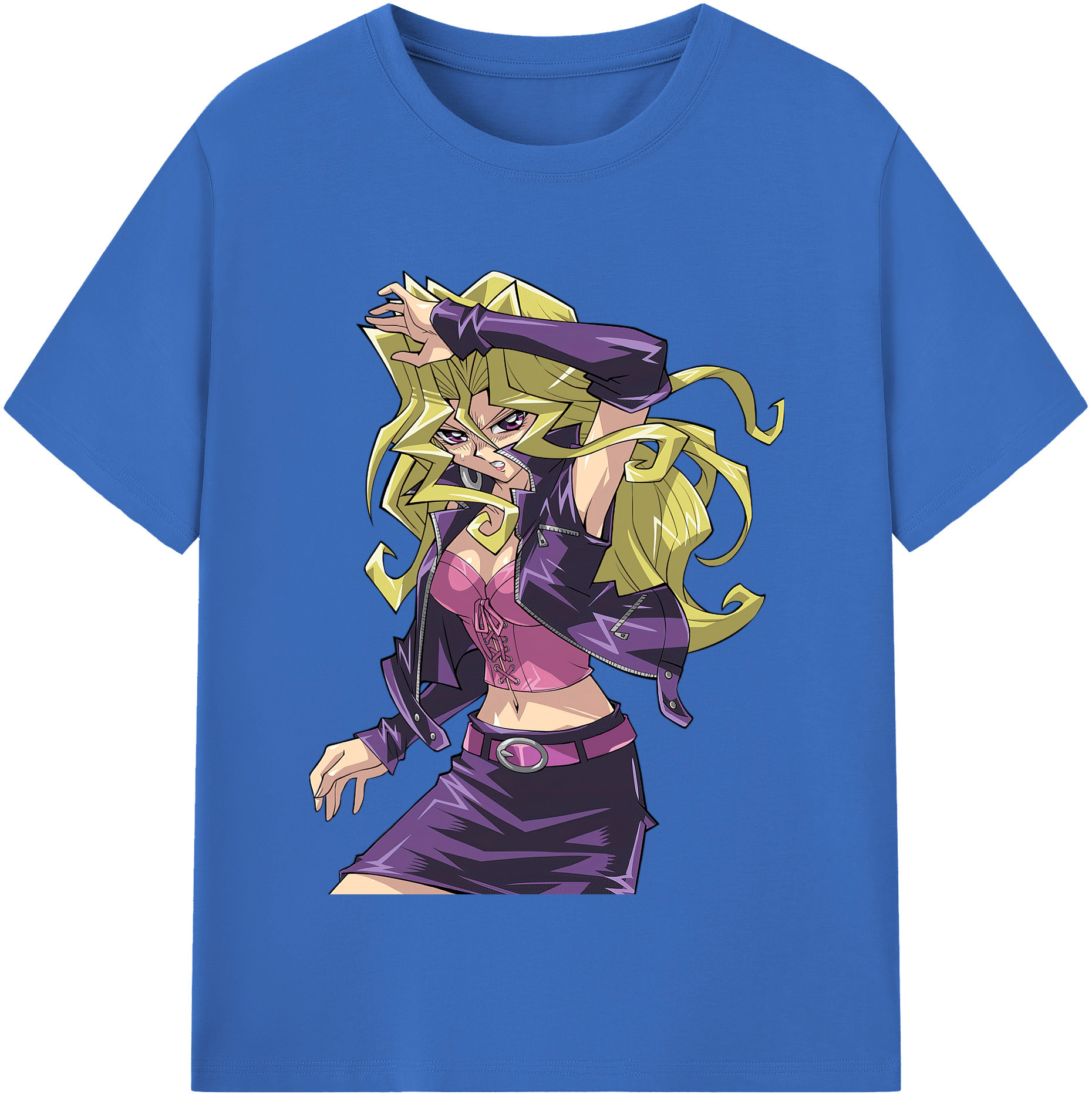 （画像用） 遊☆戯☆王 Yu-Gi-Oh! 綿100％半袖Tシャツ（フロントプリント）