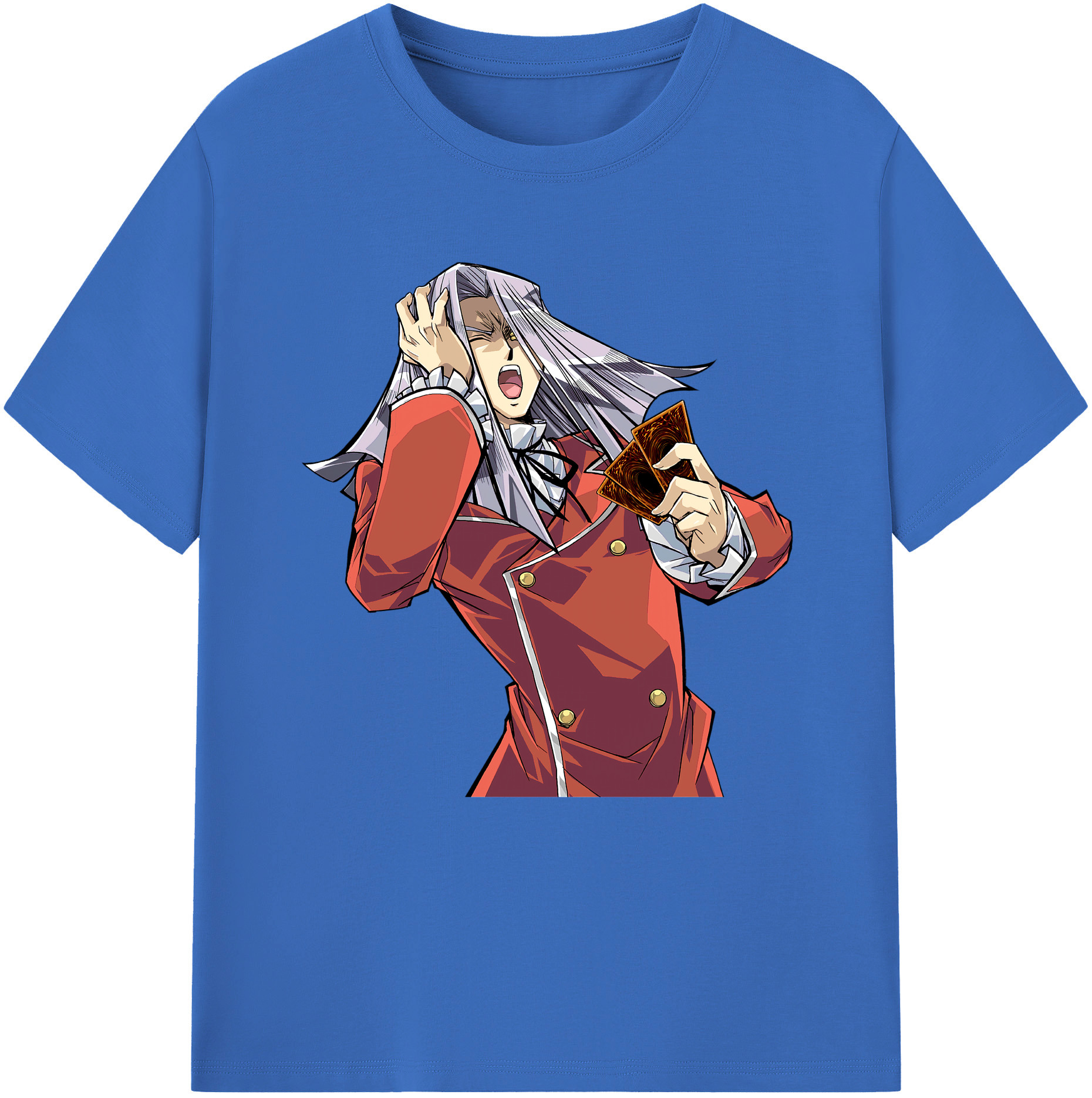 （画像用） 遊☆戯☆王 Yu-Gi-Oh! 綿100％半袖Tシャツ（フロントプリント）