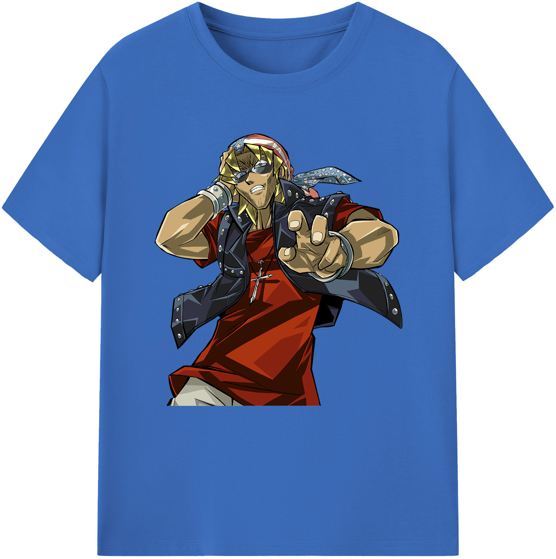 （画像用） 遊☆戯☆王 Yu-Gi-Oh! 綿100％半袖Tシャツ（フロントプリント）