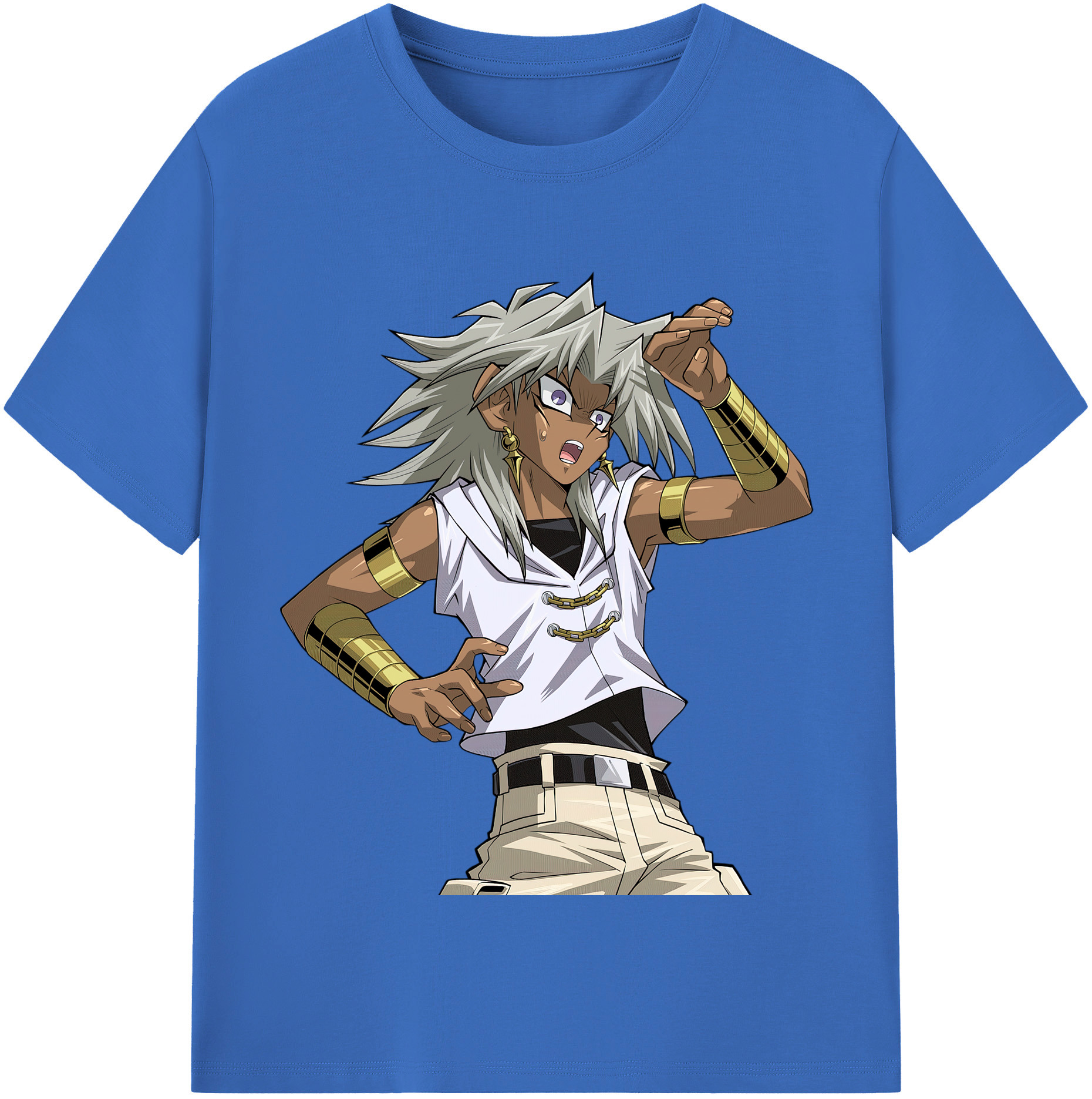 （画像用） 遊☆戯☆王 Yu-Gi-Oh! 綿100％半袖Tシャツ（フロントプリント）