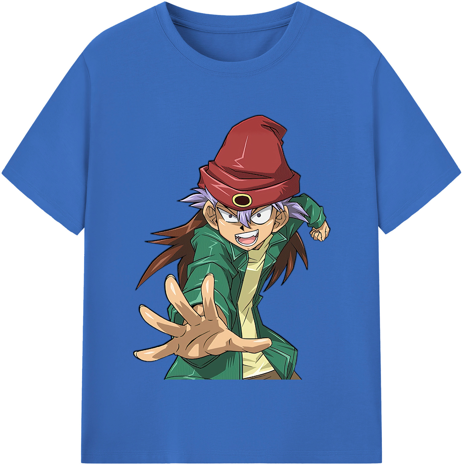 （画像用） 遊☆戯☆王 Yu-Gi-Oh! 綿100％半袖Tシャツ（フロントプリント）