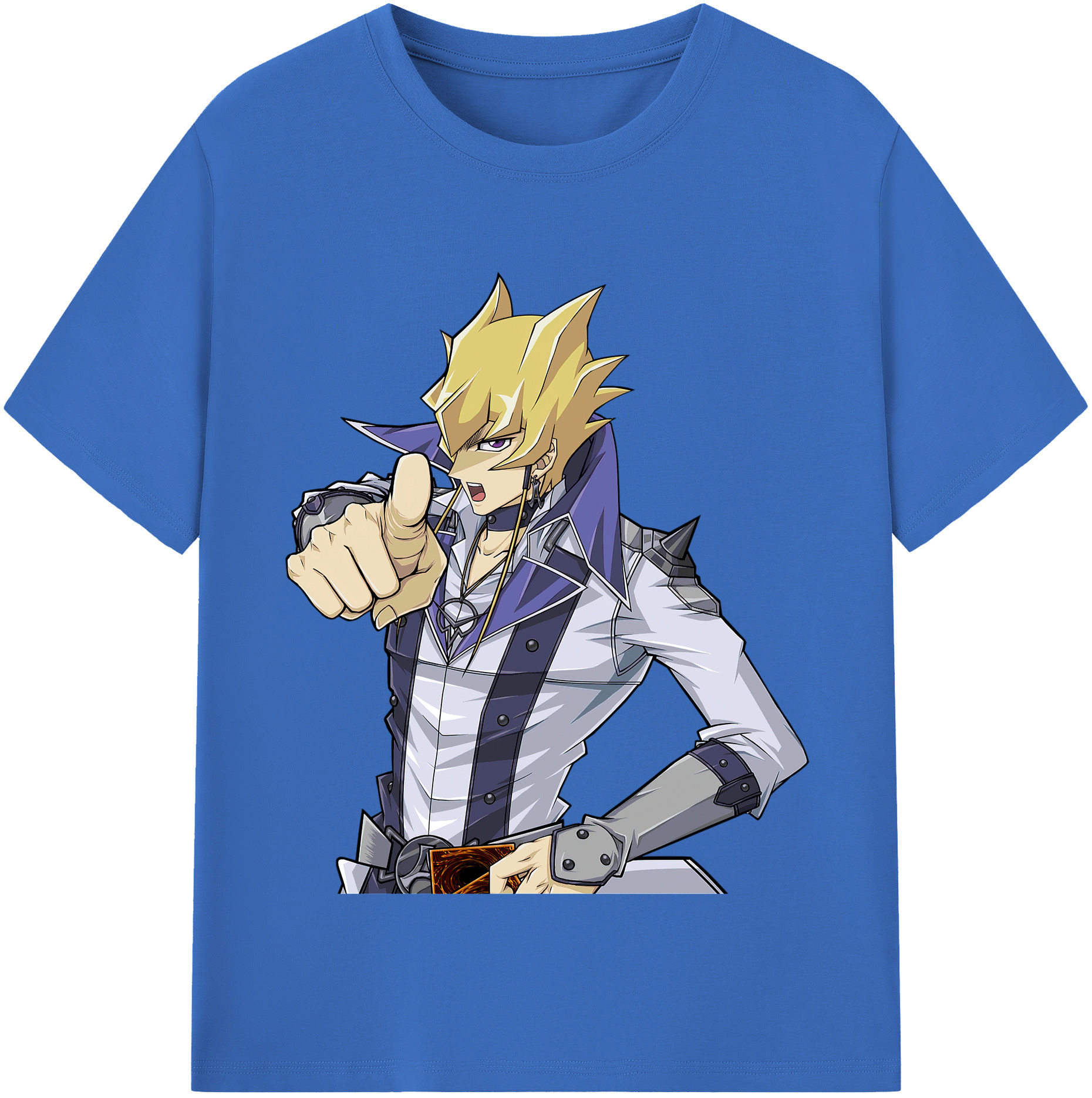 （画像用） 遊☆戯☆王 Yu-Gi-Oh! 綿100％半袖Tシャツ（フロントプリント）