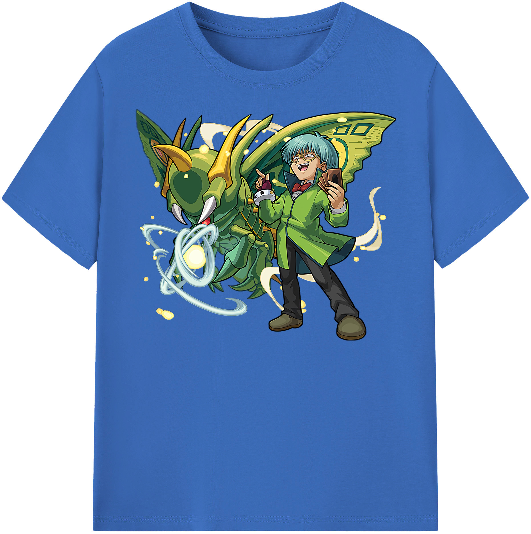 （画像用） 遊☆戯☆王 Yu-Gi-Oh! 綿100％半袖Tシャツ（フロントプリント）