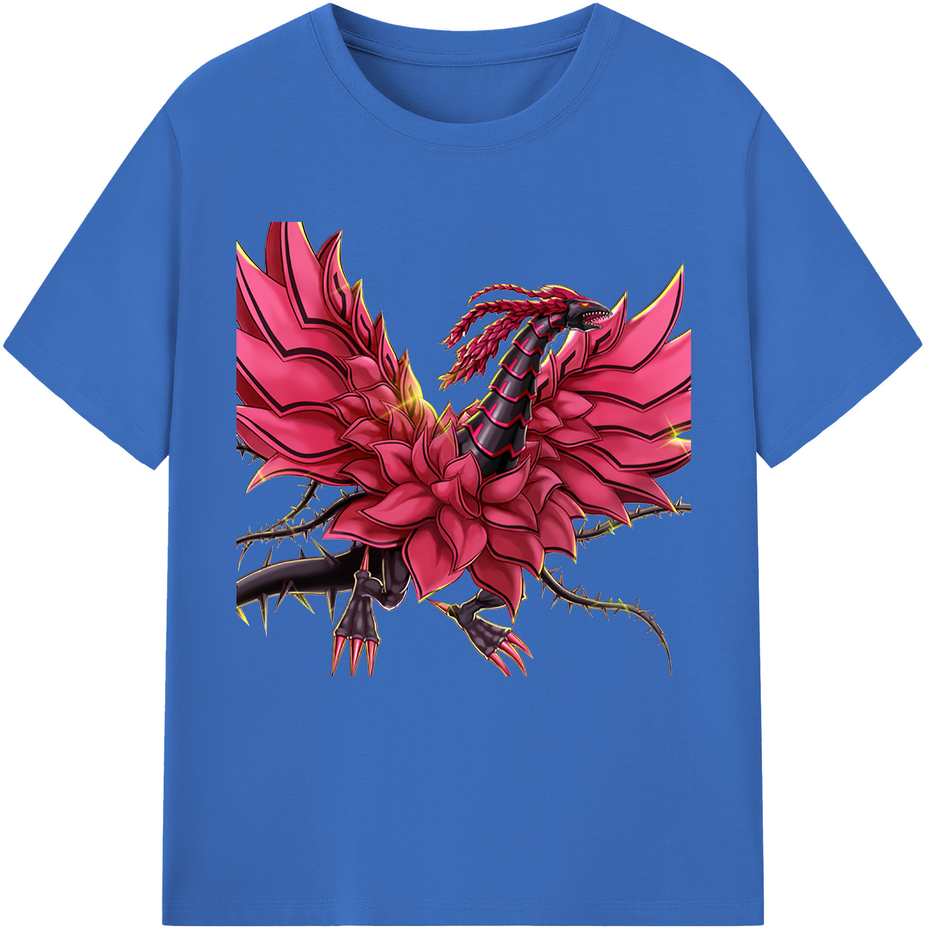 （画像用） 遊☆戯☆王 Yu-Gi-Oh! 綿100％半袖Tシャツ（フロントプリント）