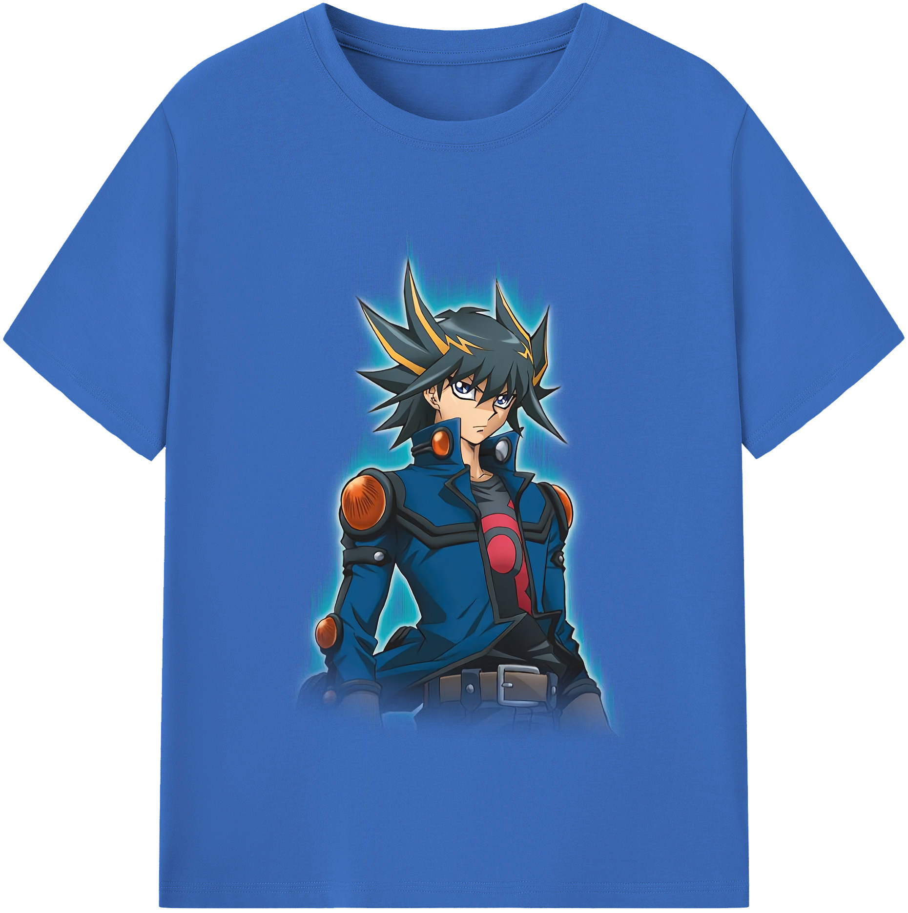 （画像用） 遊☆戯☆王 Yu-Gi-Oh! 綿100％半袖Tシャツ（フロントプリント）
