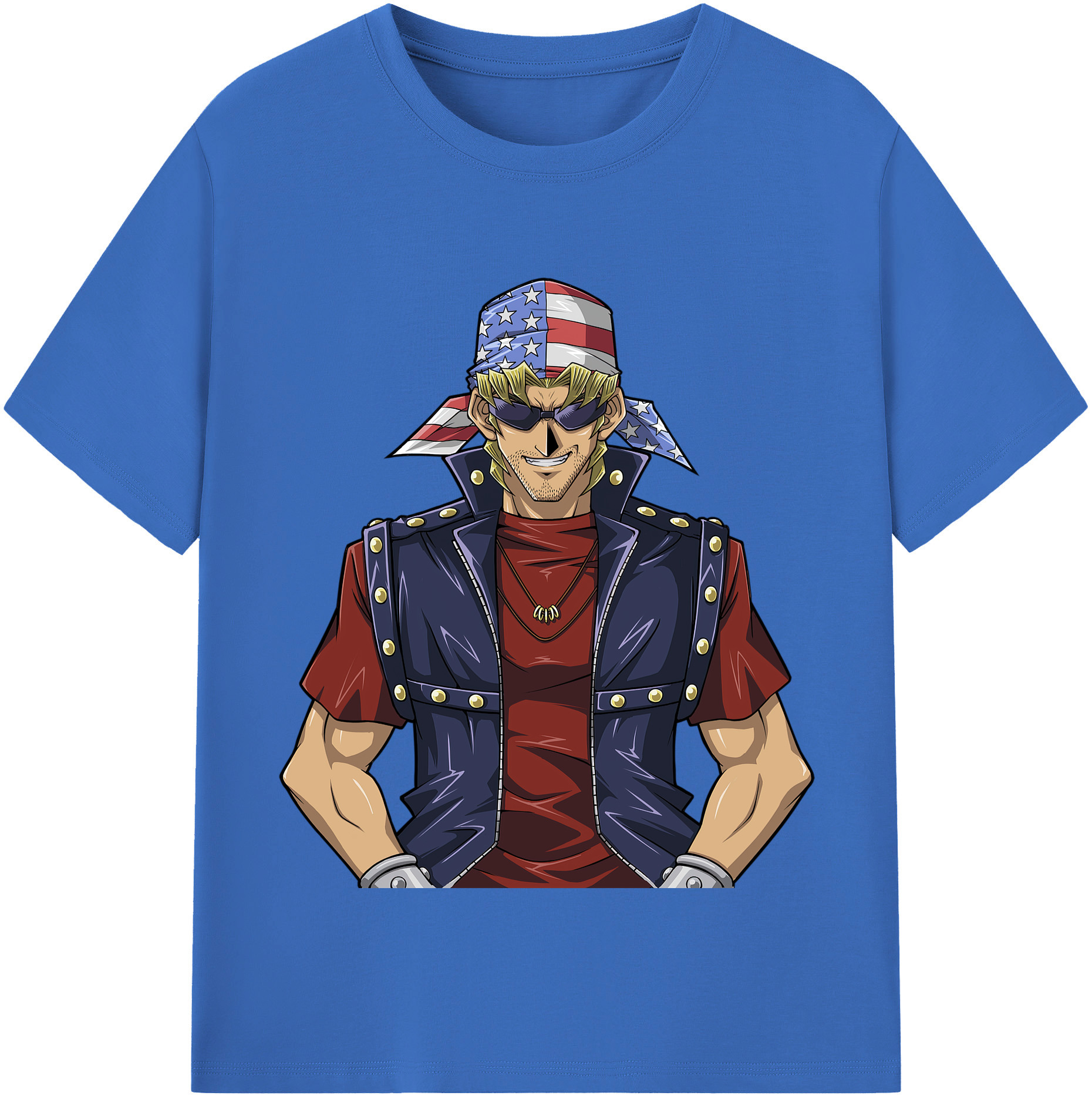 （画像用） 遊☆戯☆王 Yu-Gi-Oh! 綿100％半袖Tシャツ（フロントプリント）
