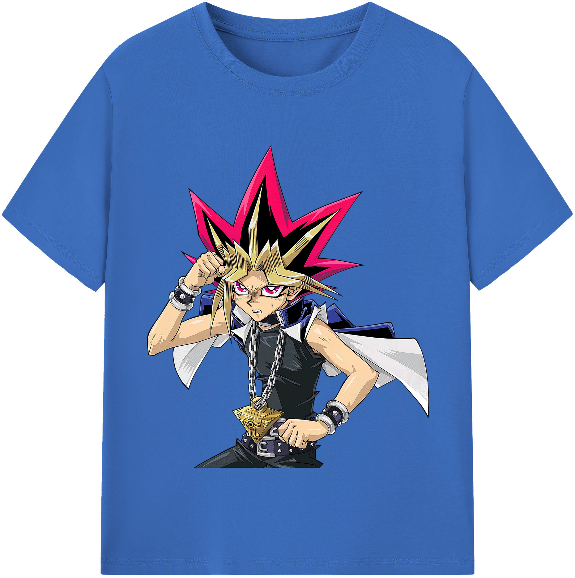 （画像用） 遊☆戯☆王 Yu-Gi-Oh! 綿100％半袖Tシャツ（フロントプリント）