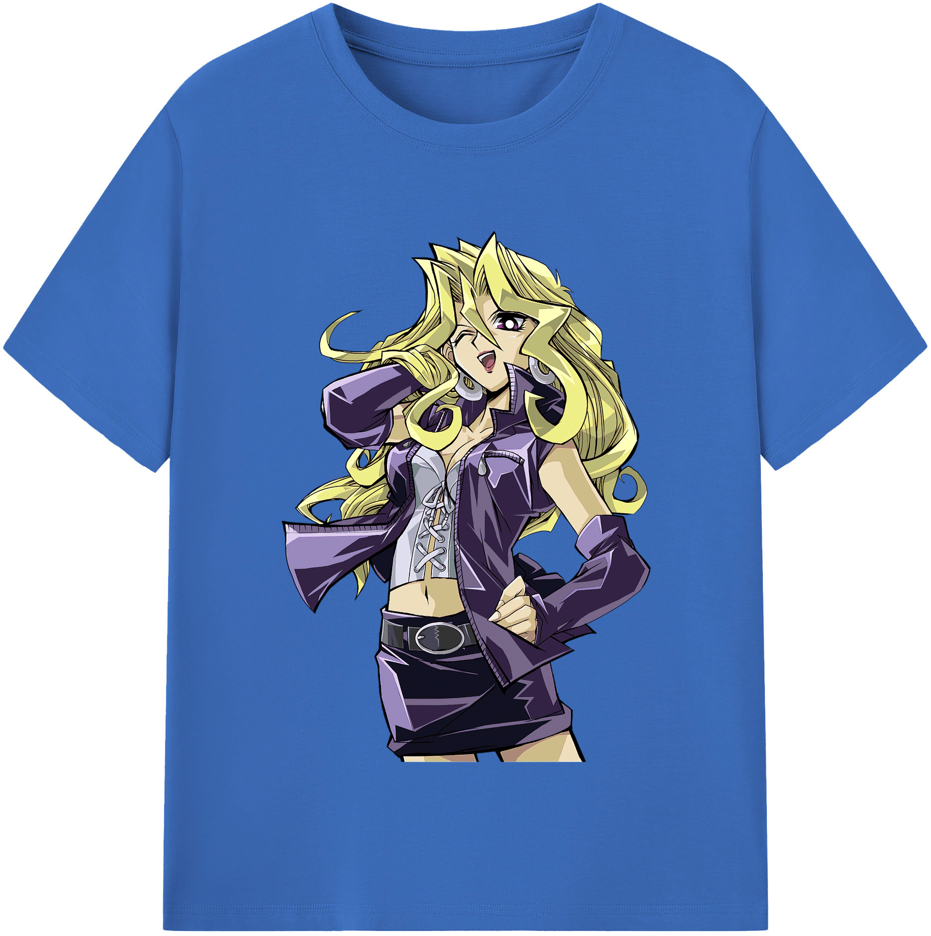 （画像用） 遊☆戯☆王 Yu-Gi-Oh! 綿100％半袖Tシャツ（フロントプリント）