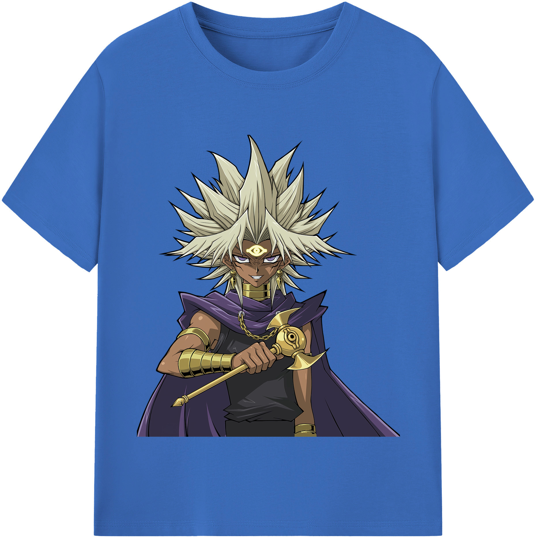 （画像用） 遊☆戯☆王 Yu-Gi-Oh! 綿100％半袖Tシャツ（フロントプリント）