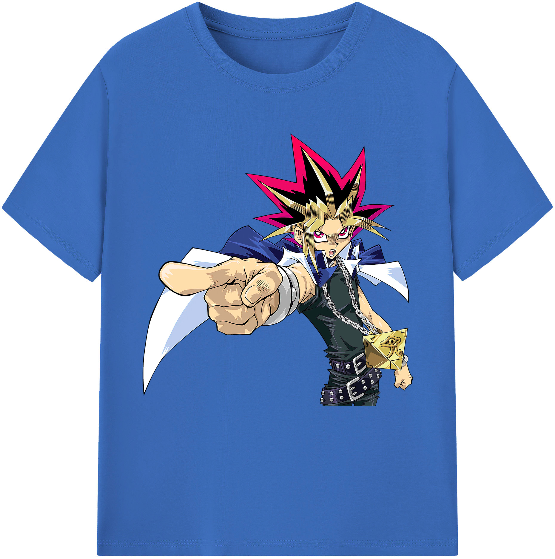 （画像用） 遊☆戯☆王 Yu-Gi-Oh! 綿100％半袖Tシャツ（フロントプリント）