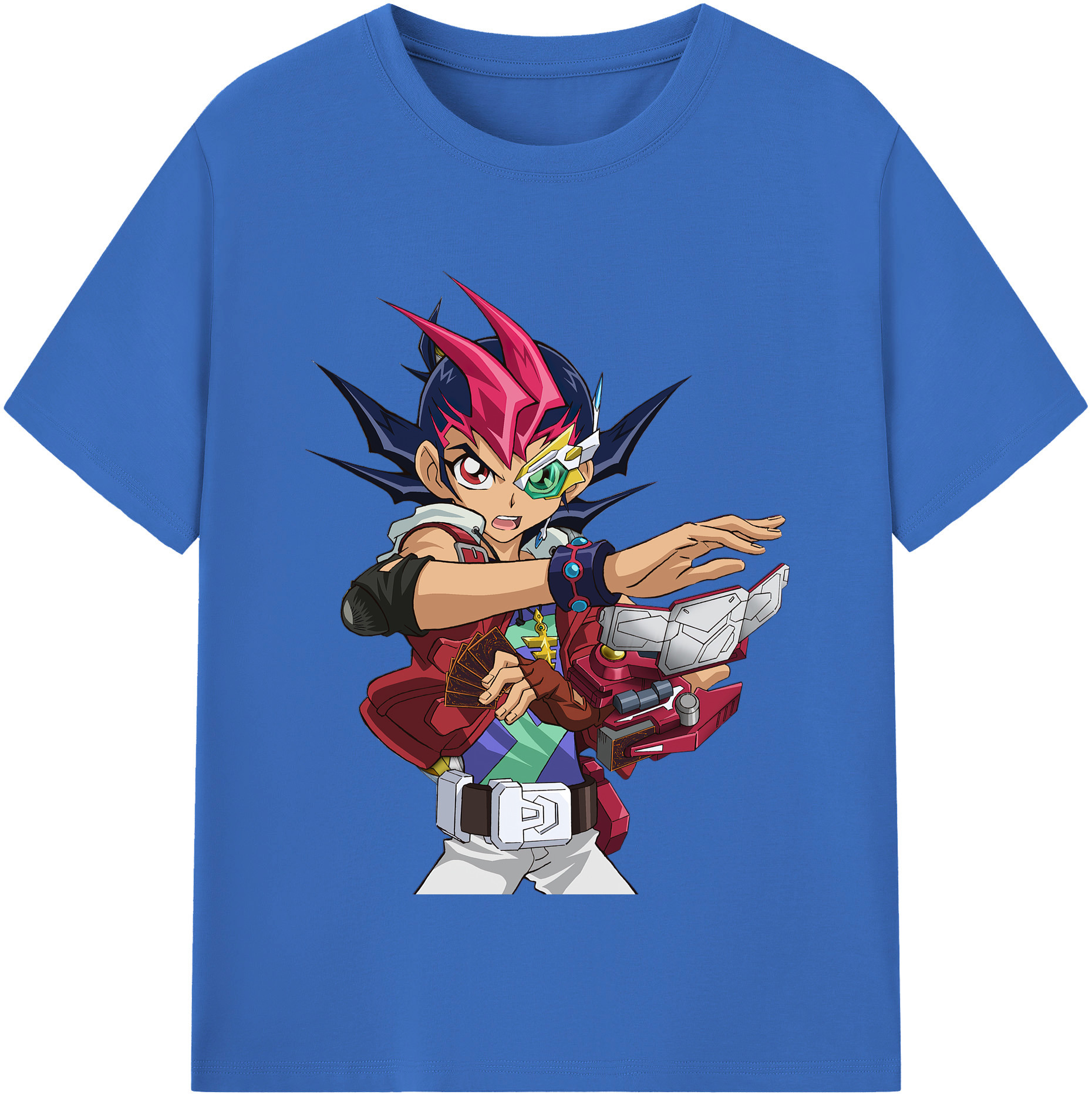 （画像用） 遊☆戯☆王 Yu-Gi-Oh! 綿100％半袖Tシャツ（フロントプリント）