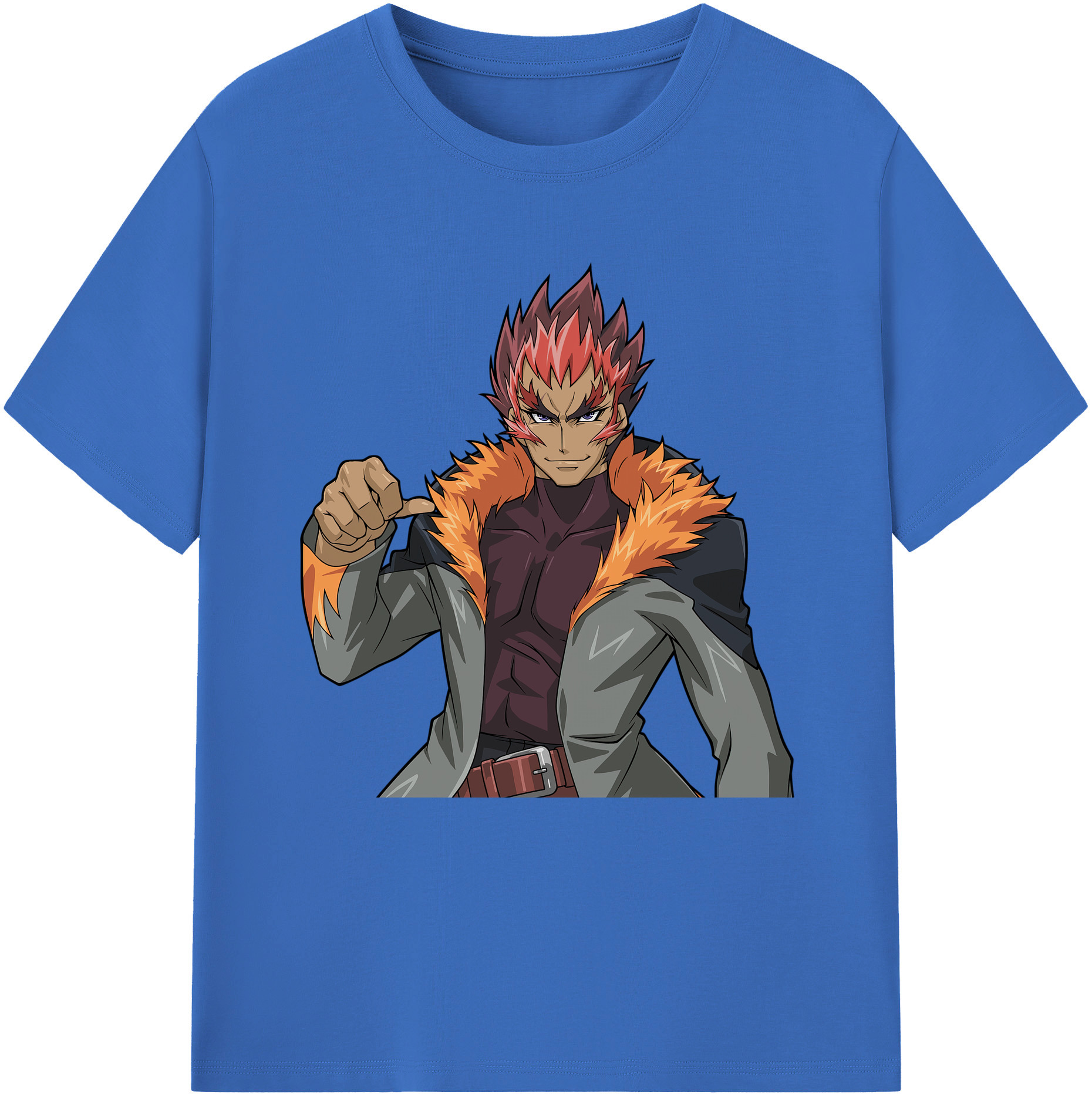 （画像用） 遊☆戯☆王 Yu-Gi-Oh! 綿100％半袖Tシャツ（フロントプリント）