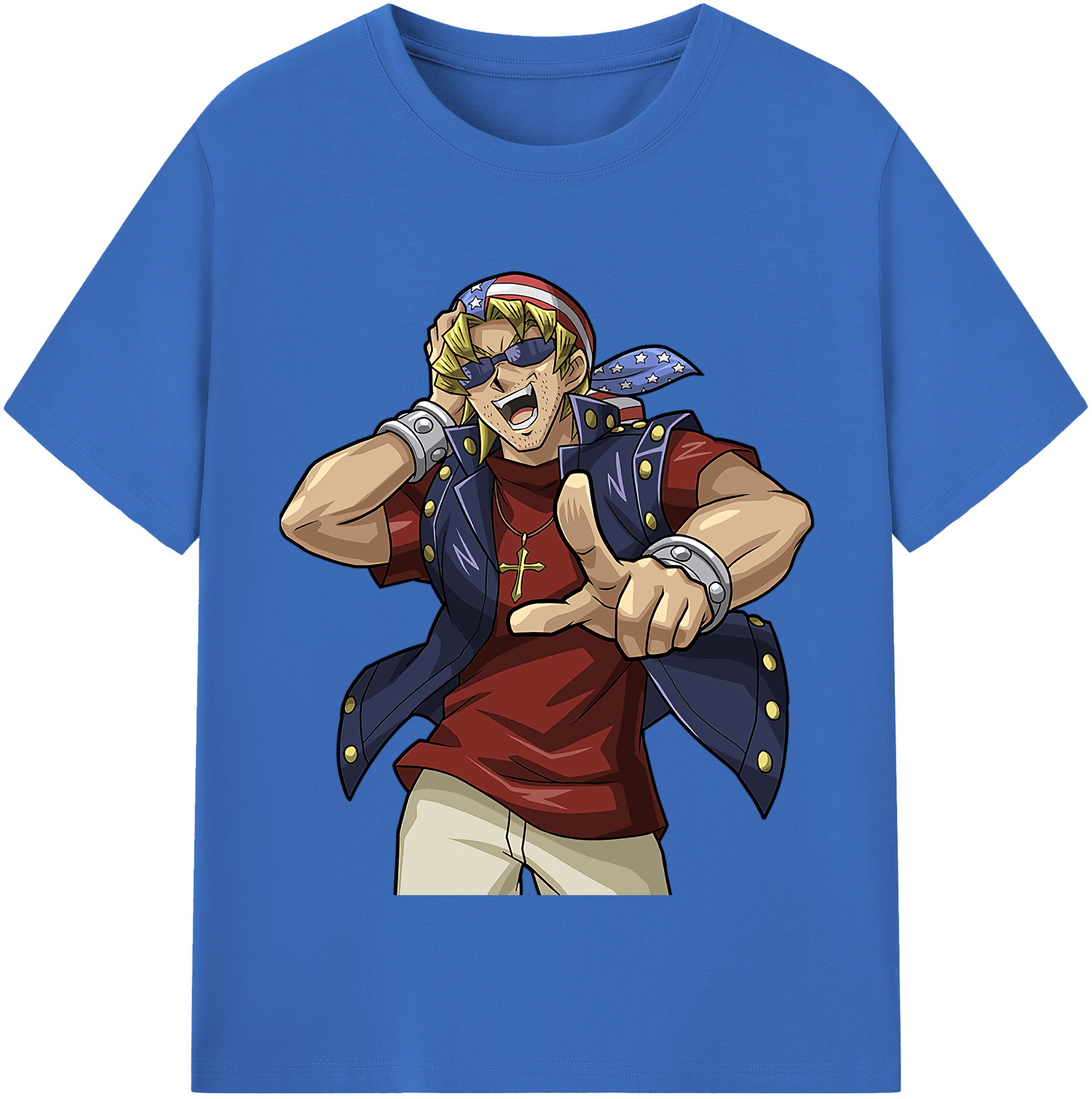 （画像用） 遊☆戯☆王 Yu-Gi-Oh! 綿100％半袖Tシャツ（フロントプリント）