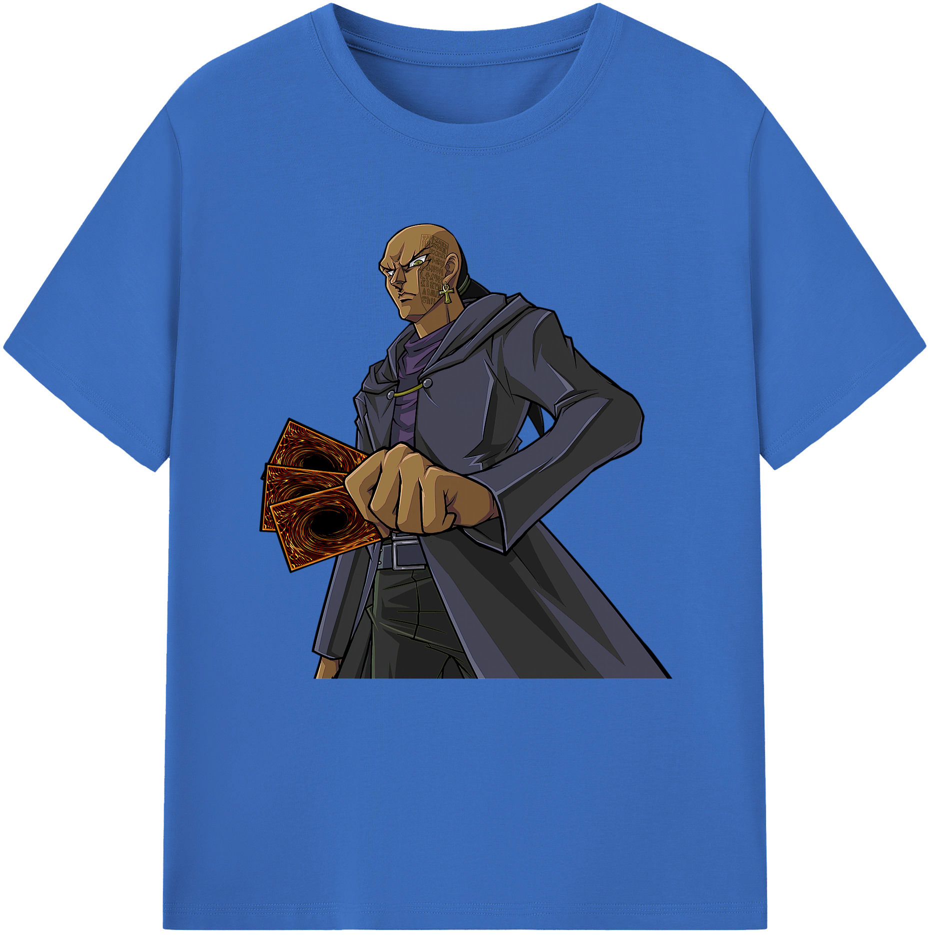 （画像用） 遊☆戯☆王 Yu-Gi-Oh! 綿100％半袖Tシャツ（フロントプリント）