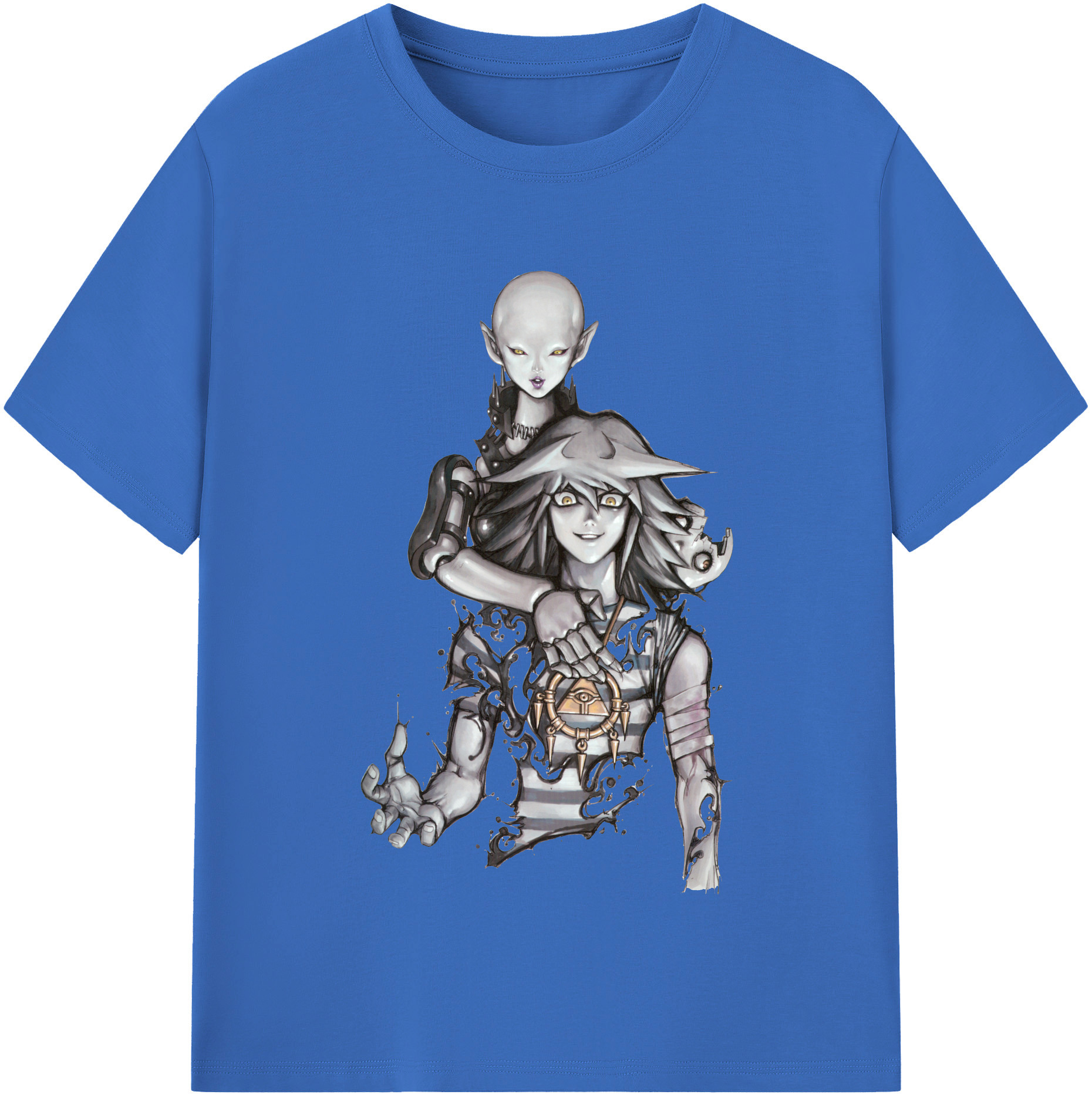 （画像用） 遊☆戯☆王 Yu-Gi-Oh! 綿100％半袖Tシャツ（フロントプリント）